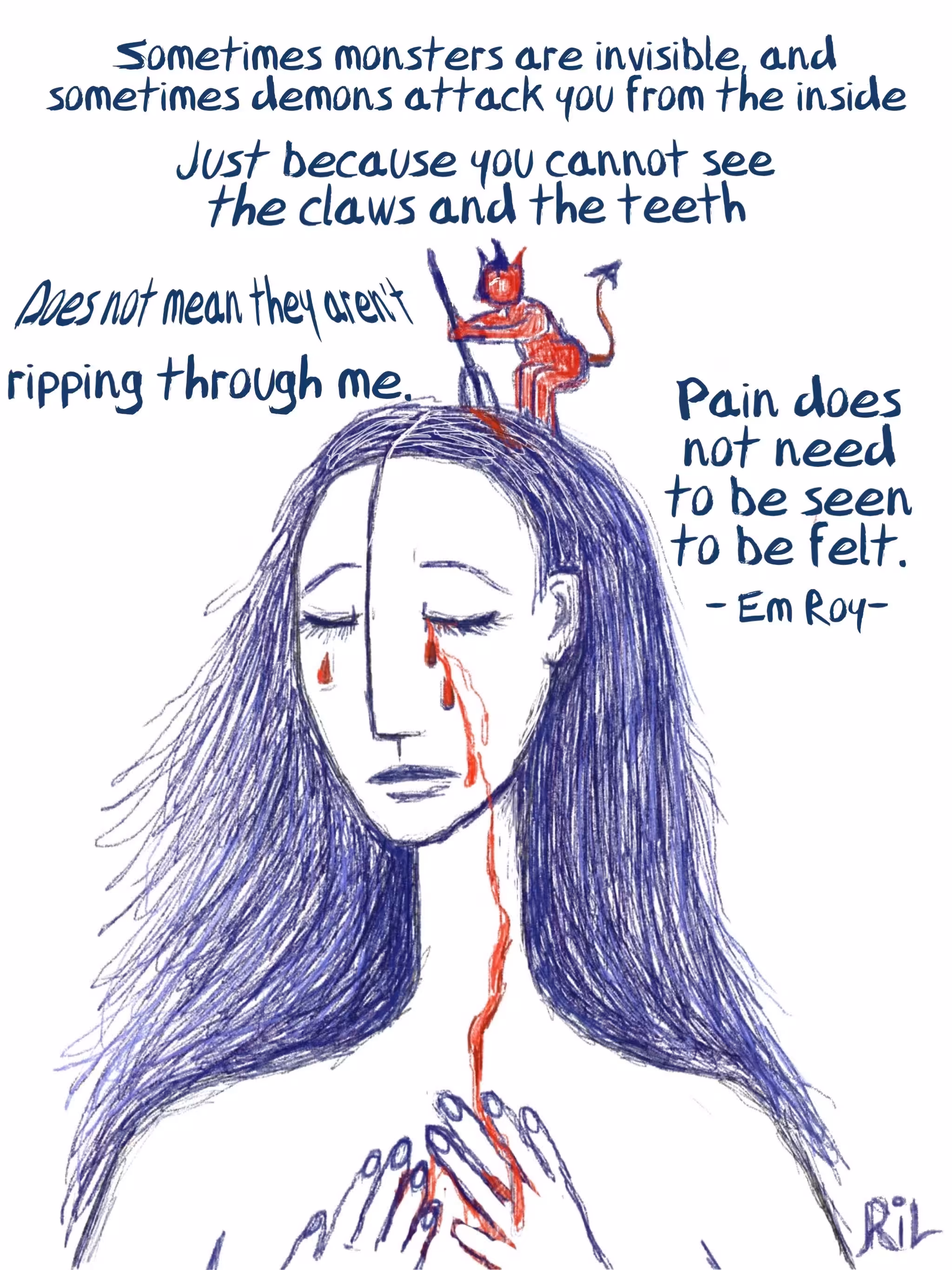 Invisible Pain - living with mental illness