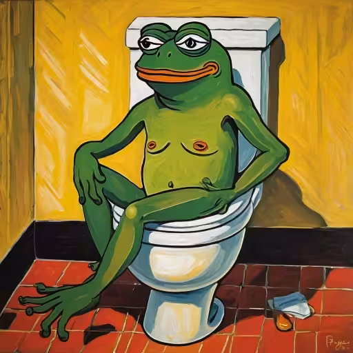 Pepe Toilet Time
