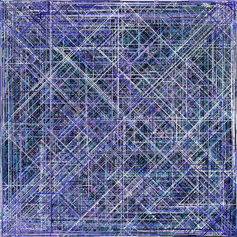 Bifurcations (straight and diagonal lines) #1