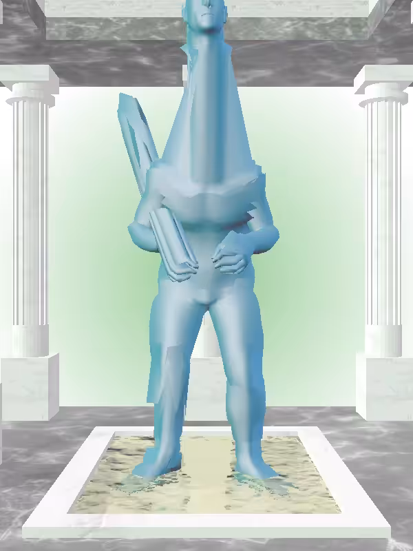 HeavenComputer: The Old Aqua Green Man #5991