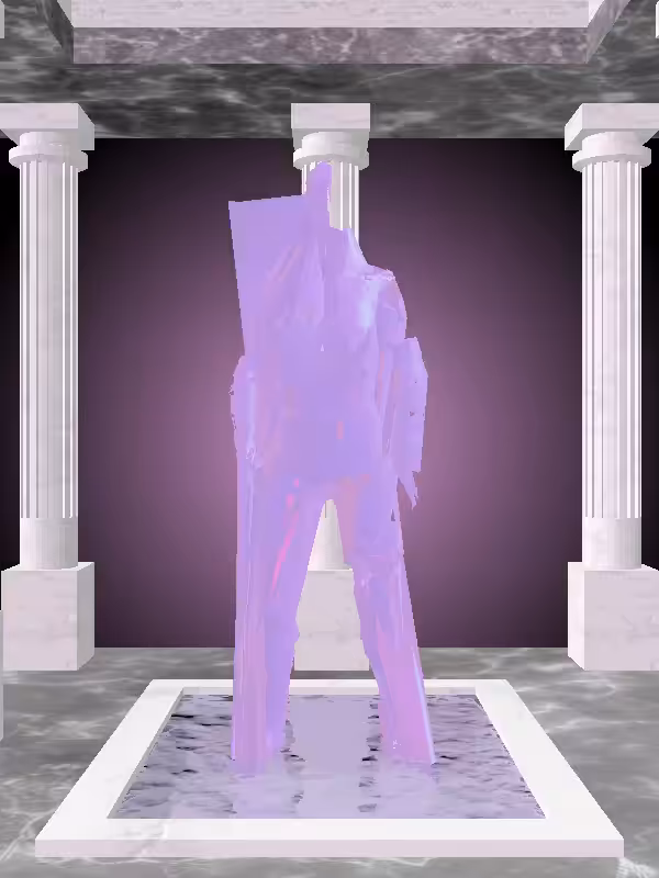 HeavenComputer: The Indifferent Bright Purple Woman #4417