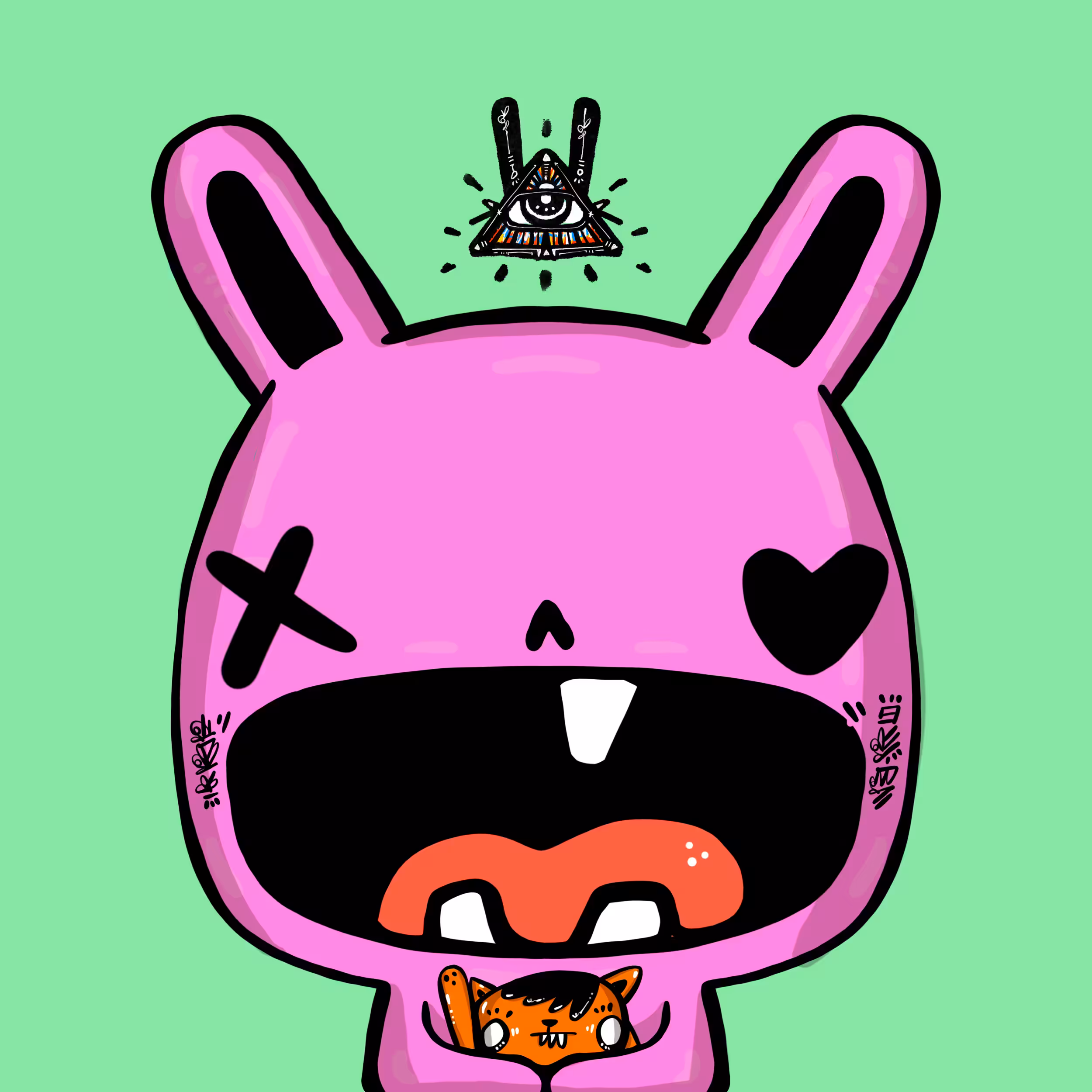 TOKYO PUNKS | BAD BUNNIES: TKP BAD BUNNY #0055