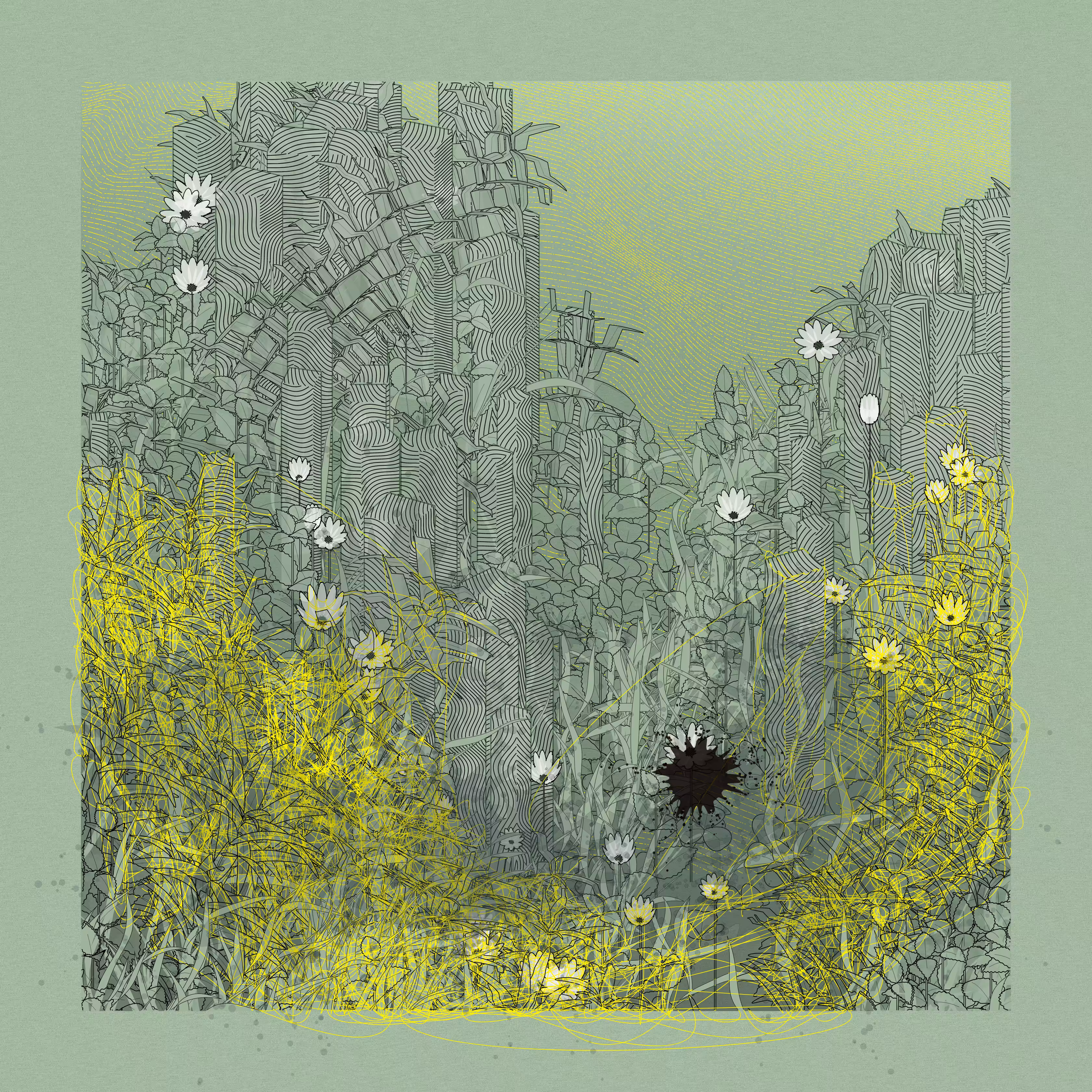 Landscape with Carbon Capture #8550