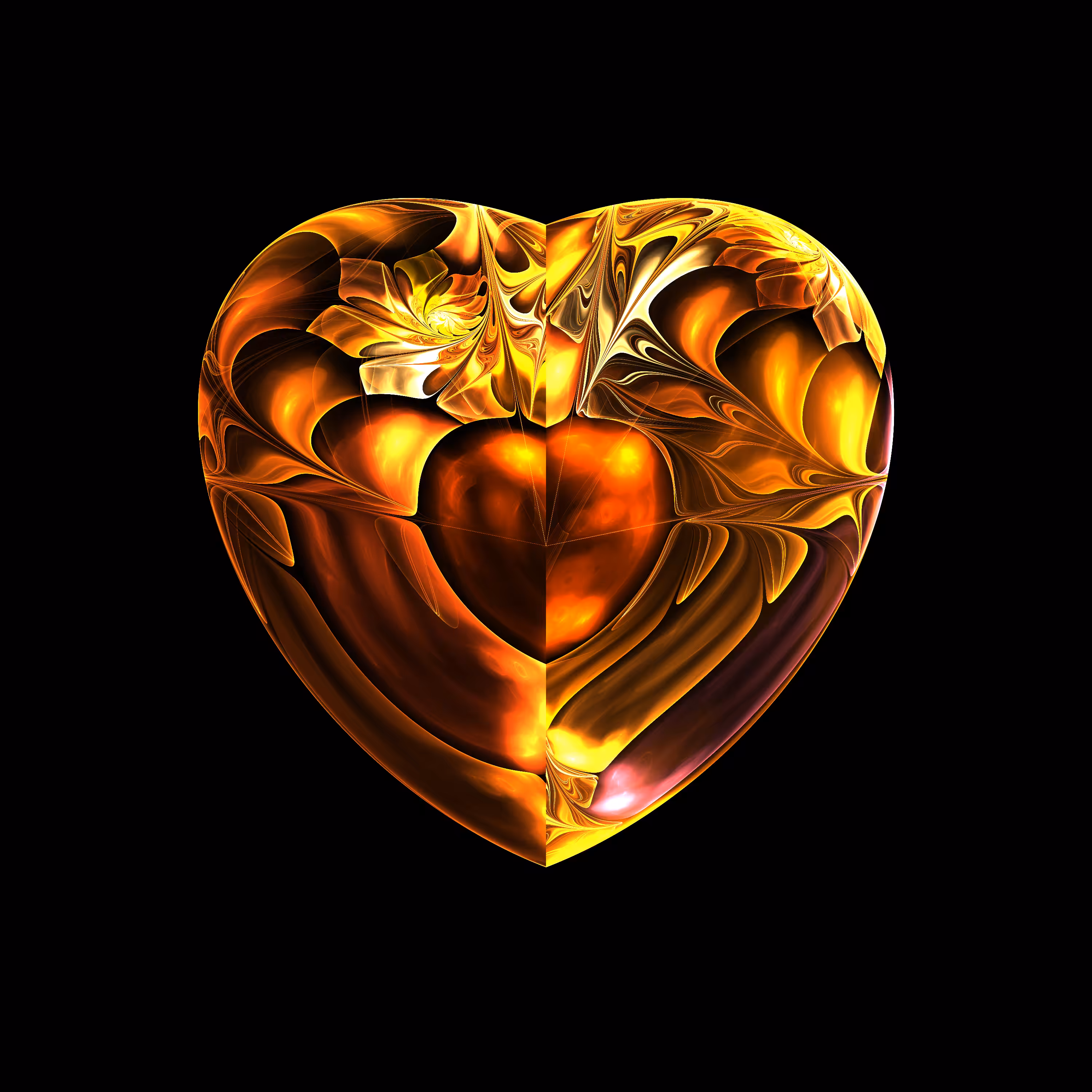 Ether Art - Heart of Gold