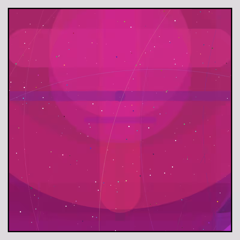 Color Field Starry B #113