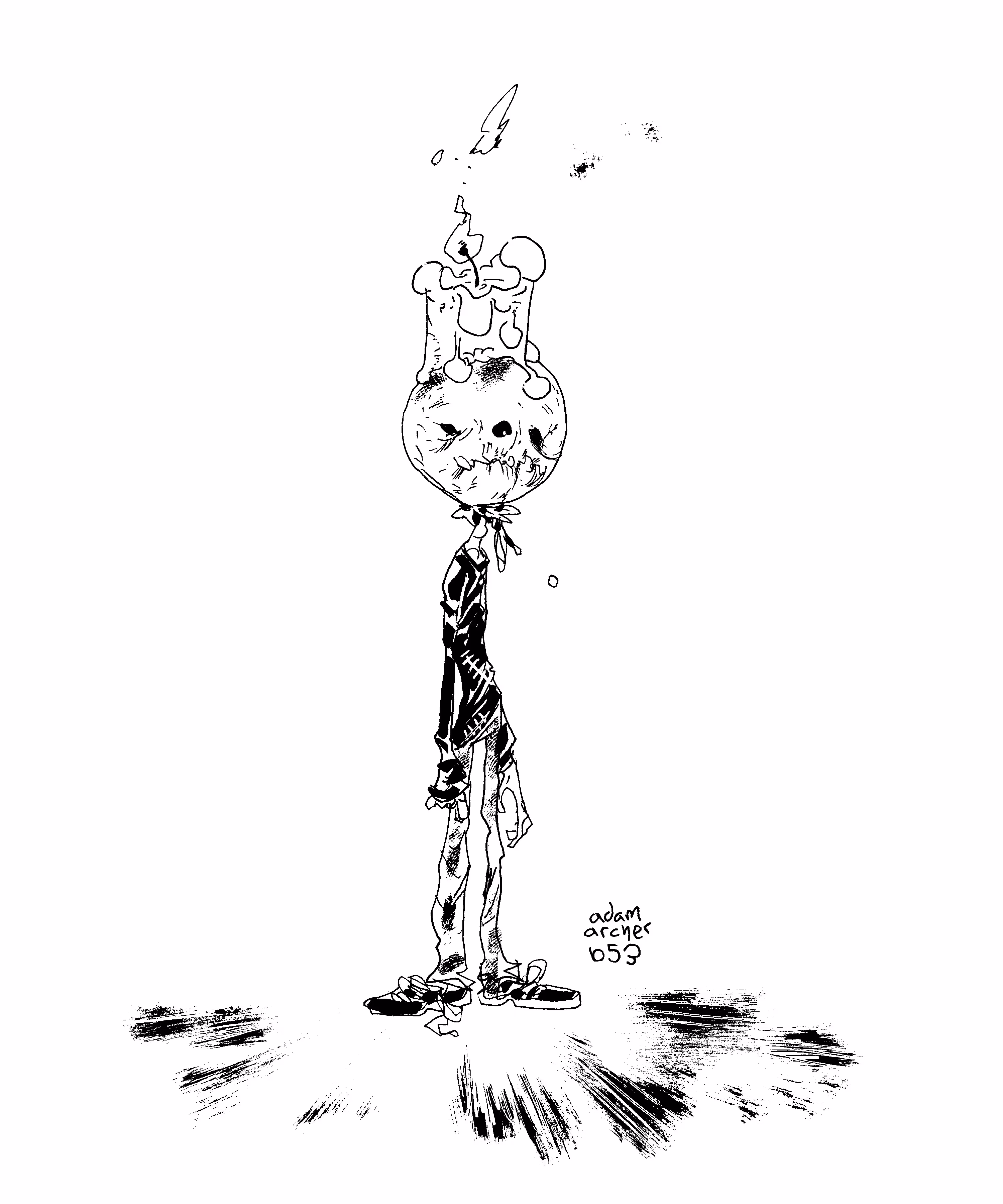 adam archer's doodles: black series 053
