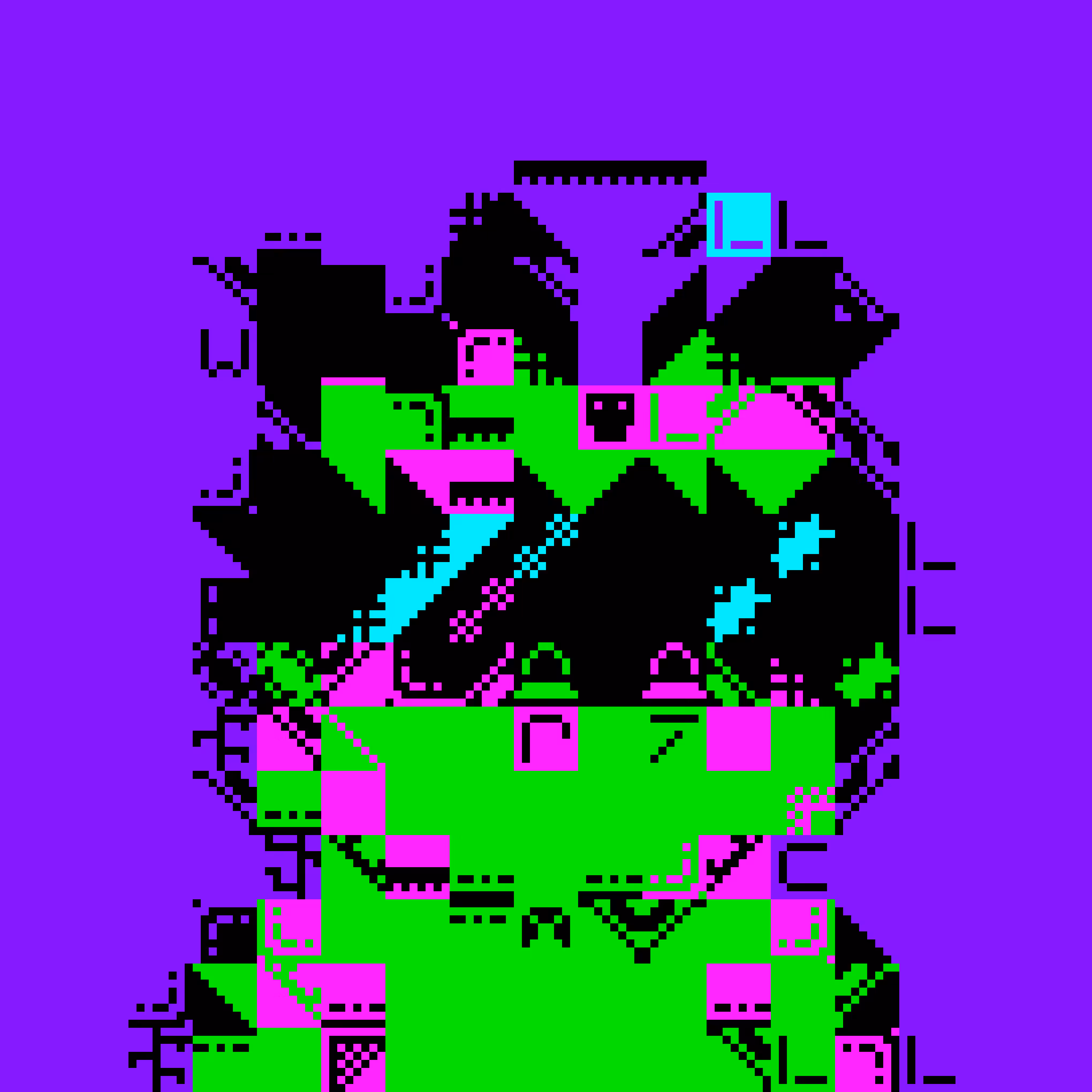 MIGGLES ON ASCII: CoreDumpCat