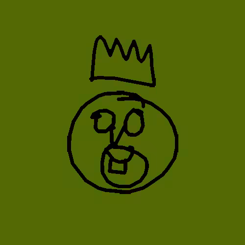 Basquiat Doodles: Basquiat #4127