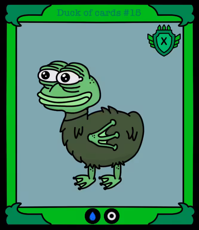 Duck of cards #15