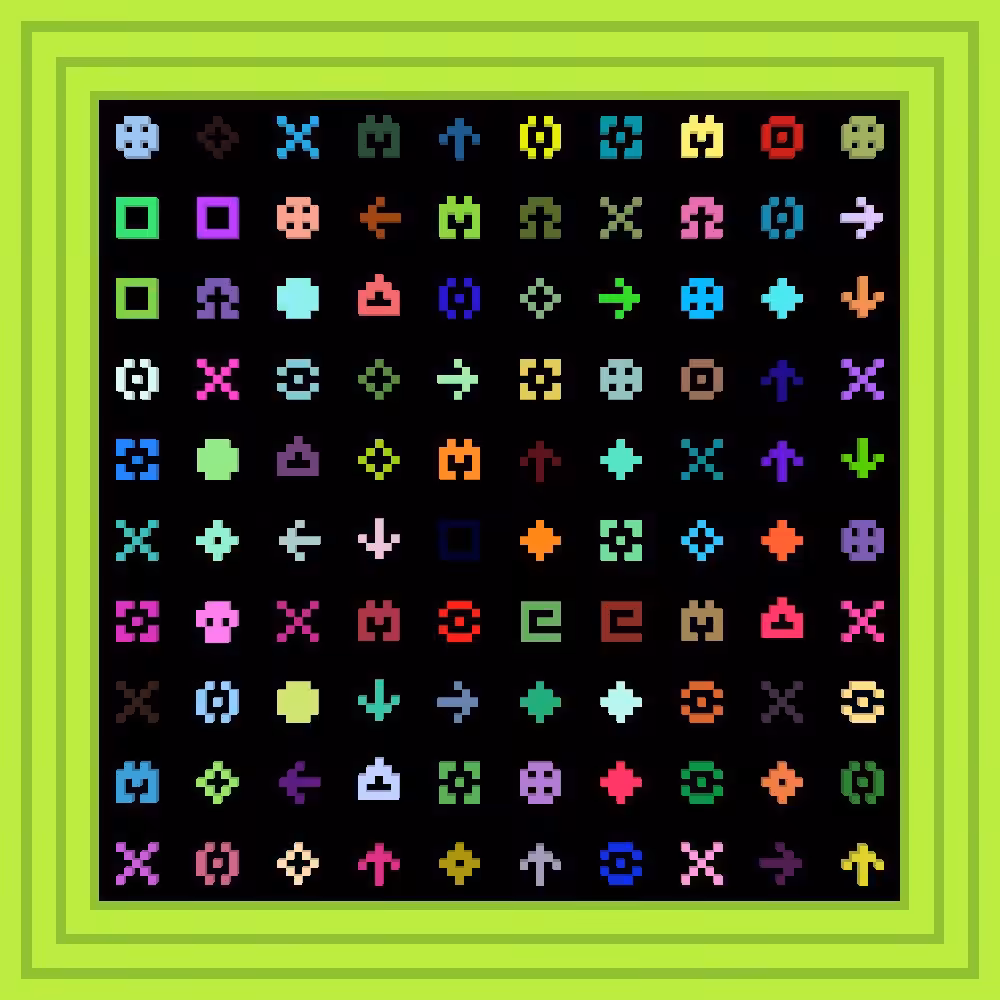 Help. I need somebody :: Procedural Symbols #344/1000