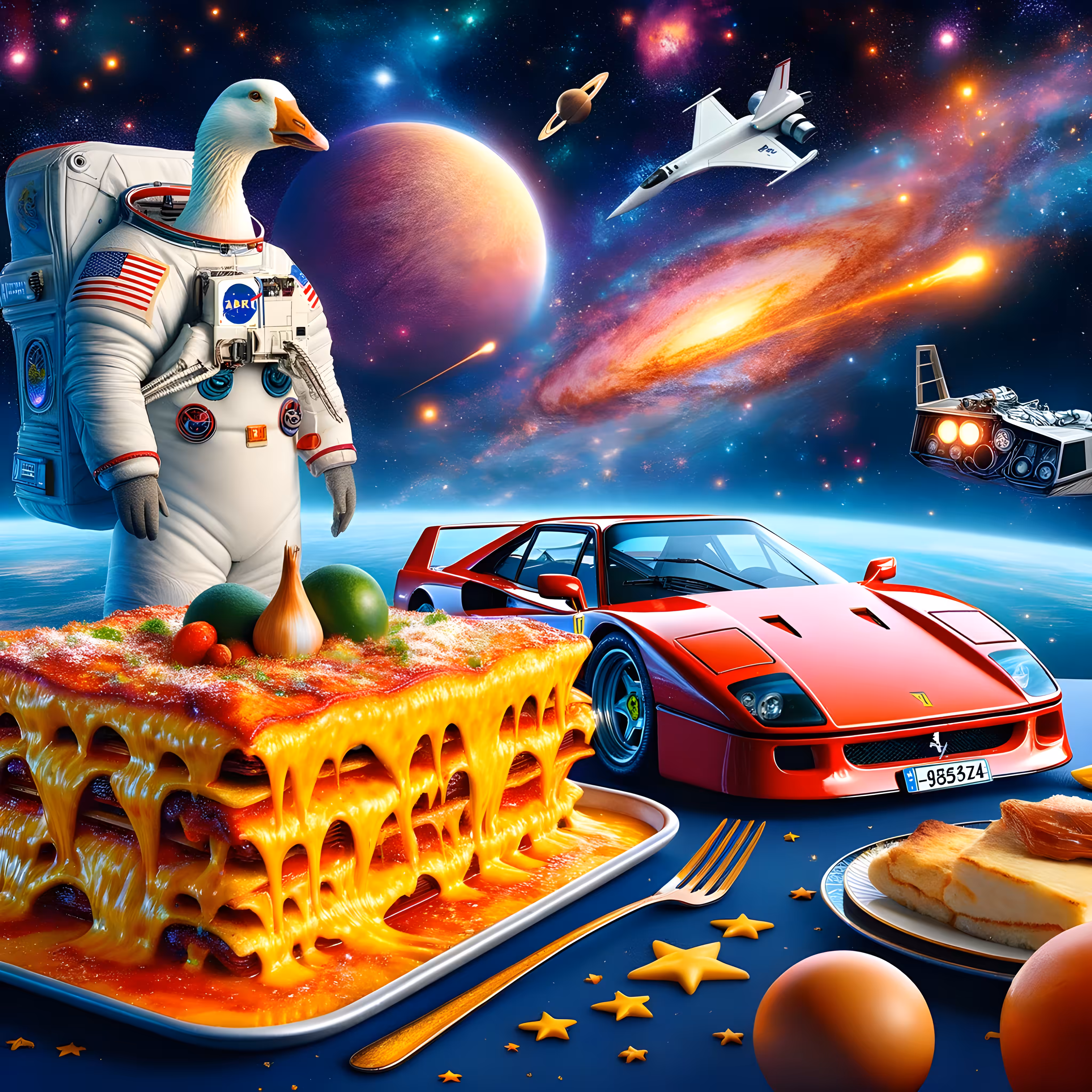 Space Lasagna