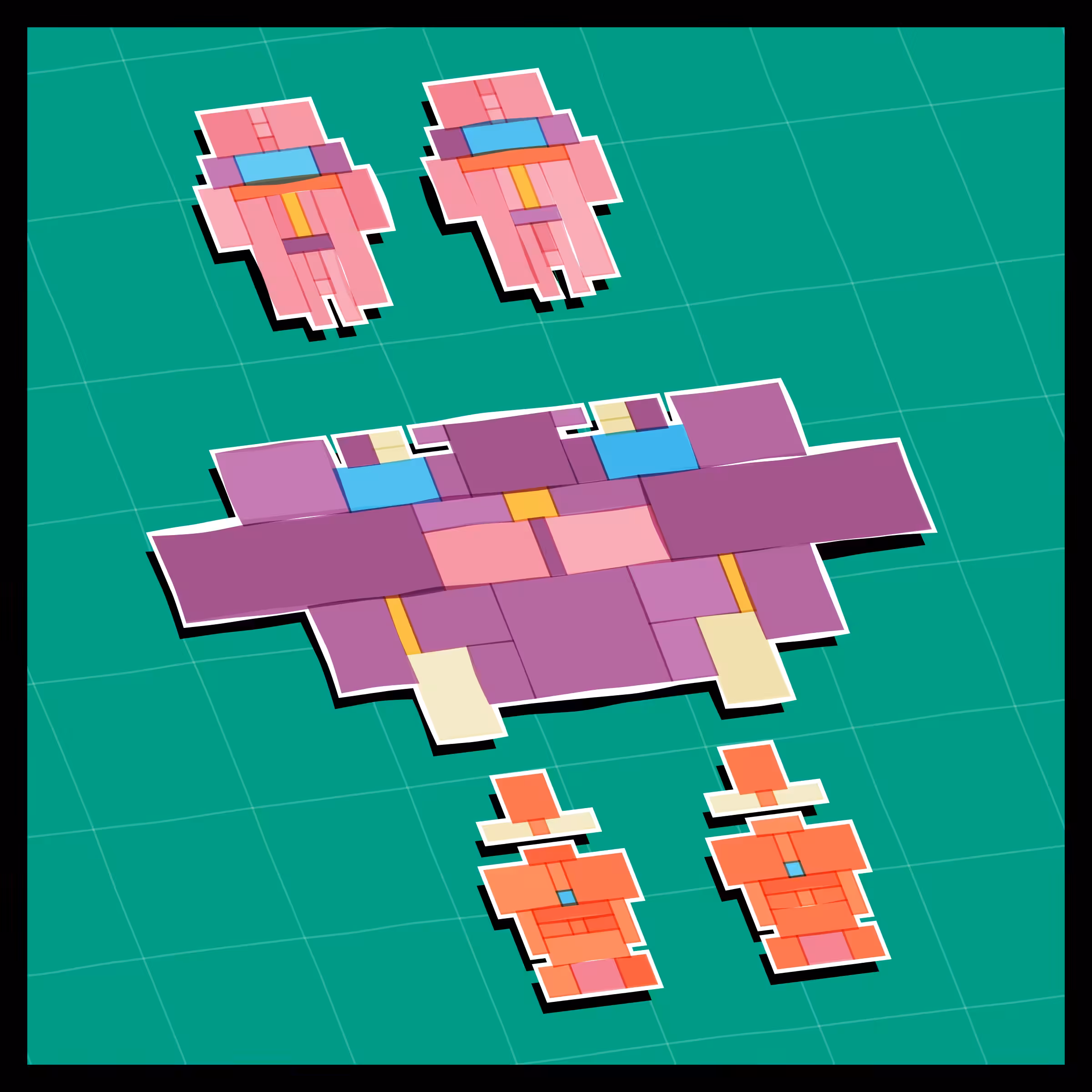 Paper Armada #1558