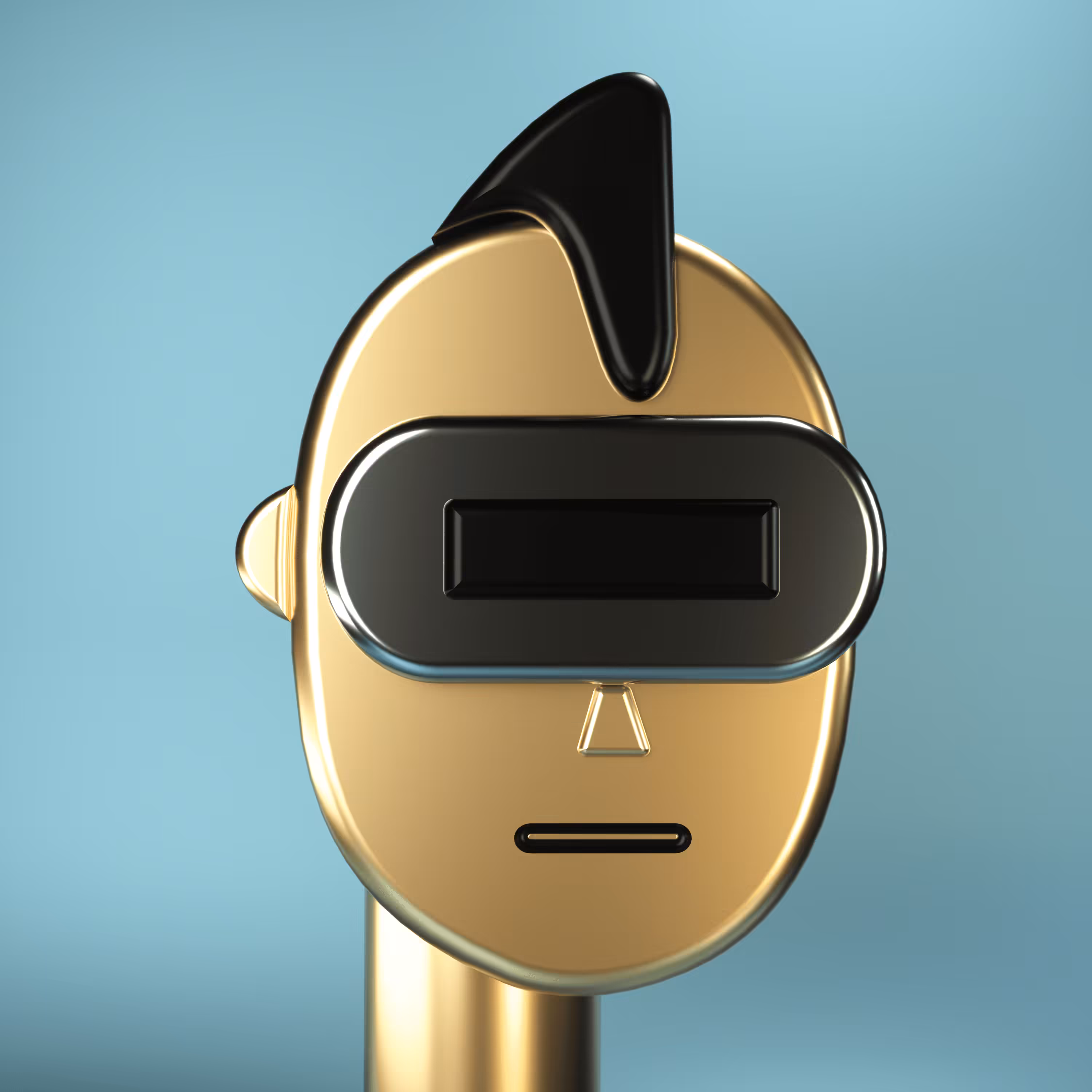 3D Chrome Punk #0259