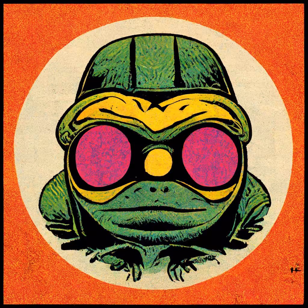 Silly Frog NFT that you'll never get 052