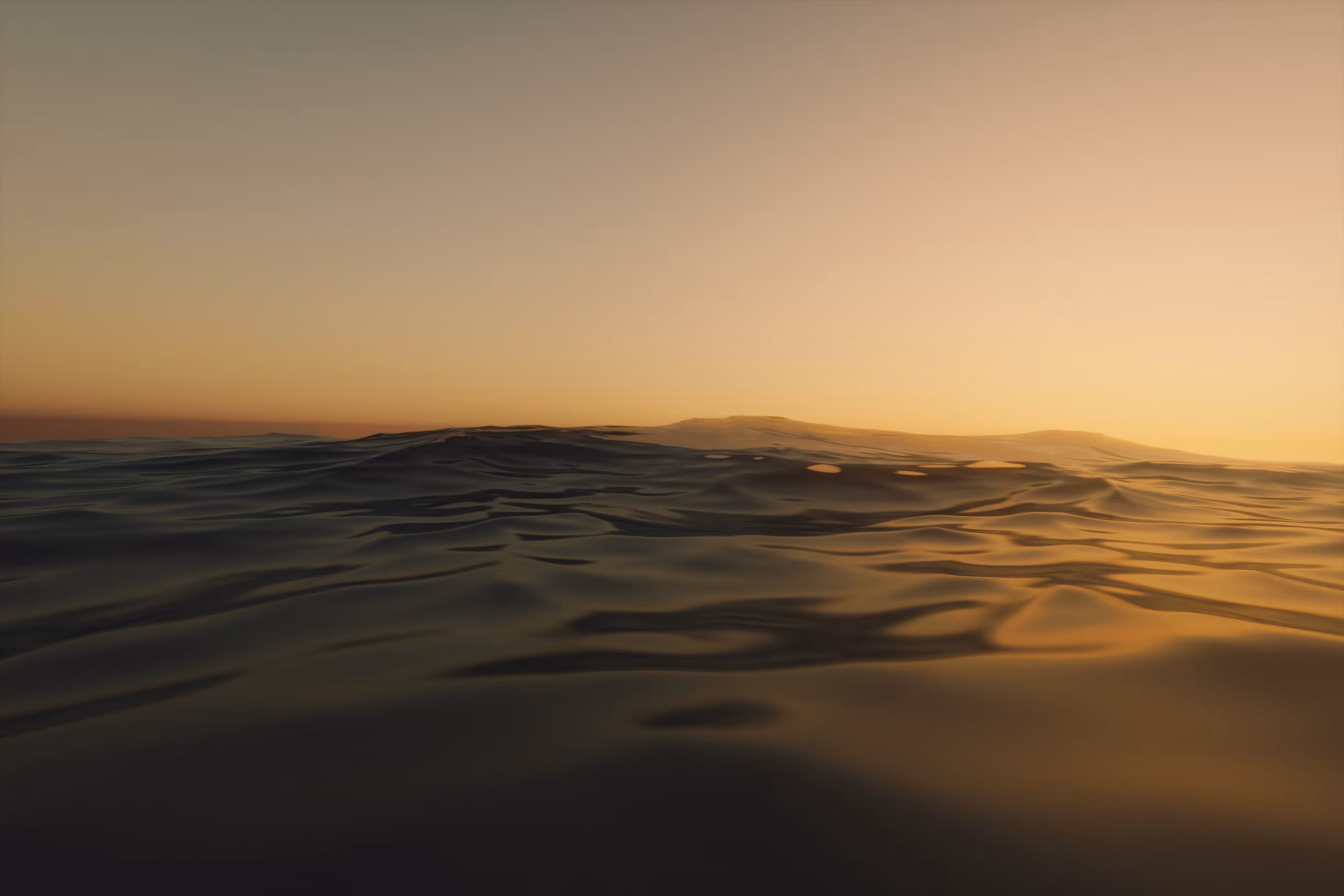 Peaceful waves