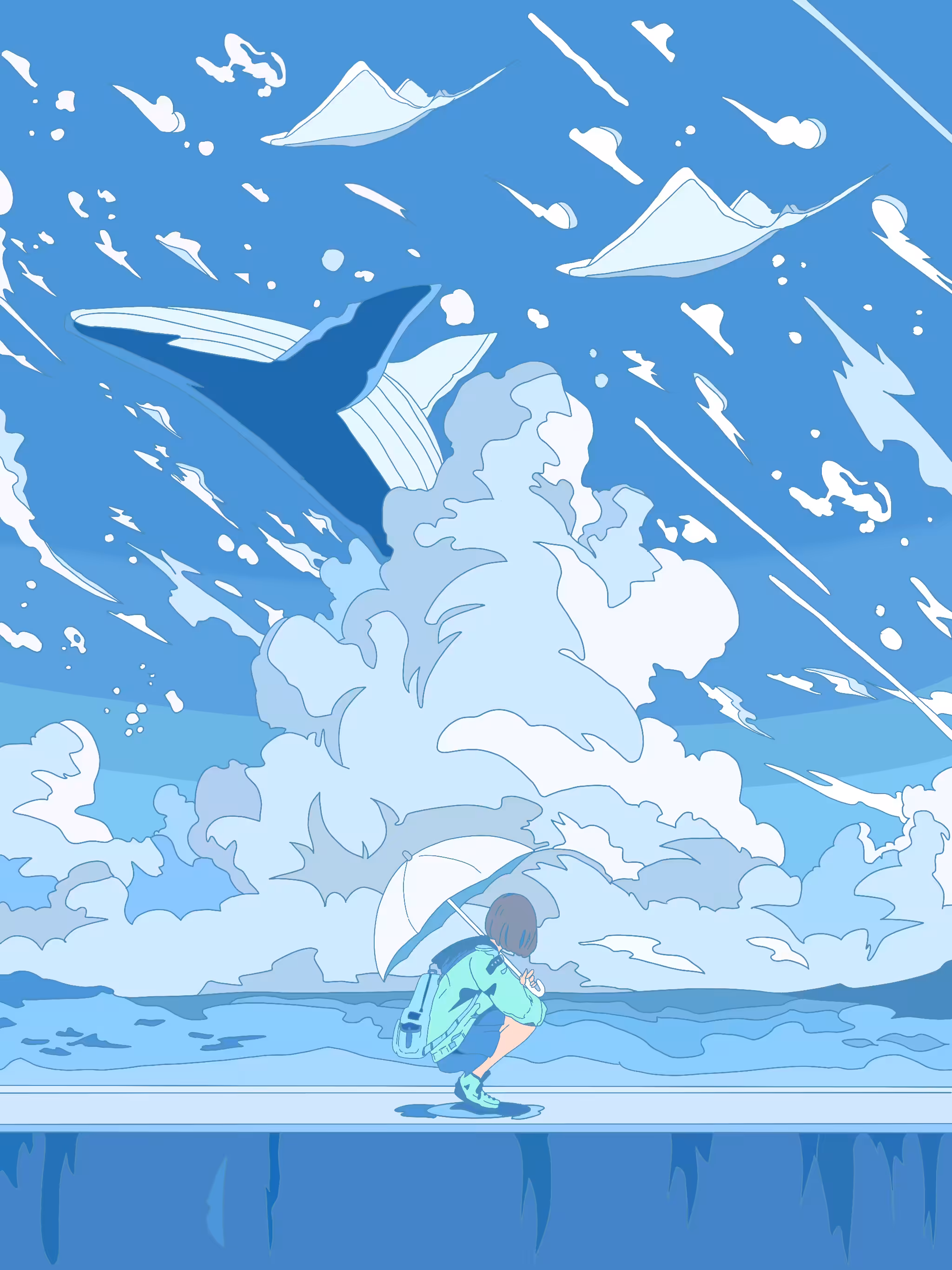 COLORFUL DESIRE #005 - Dream Whale