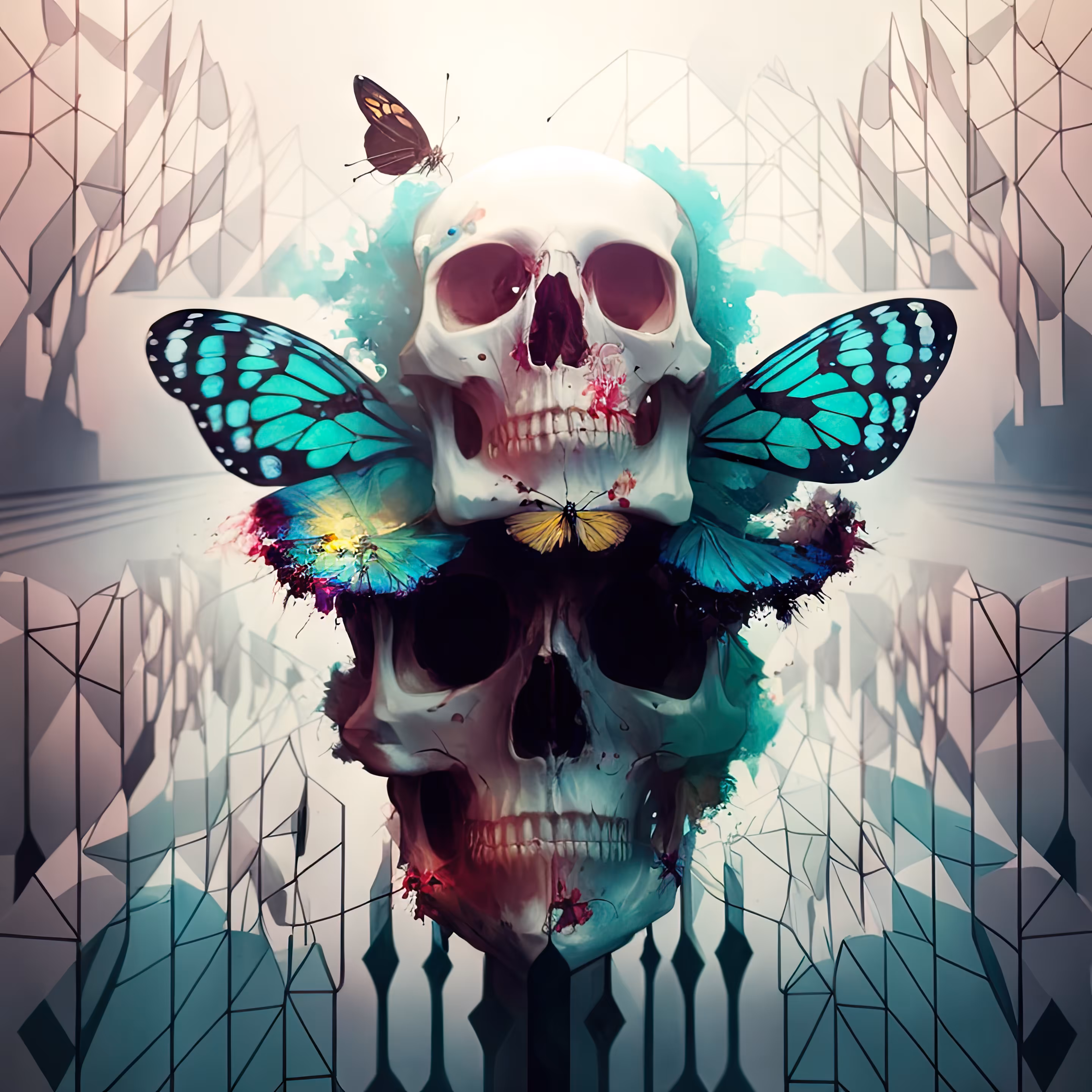 AInigma x O.G. SPIRATOM - Butterfly Skullz Season 02 Collab ✨💀🦋