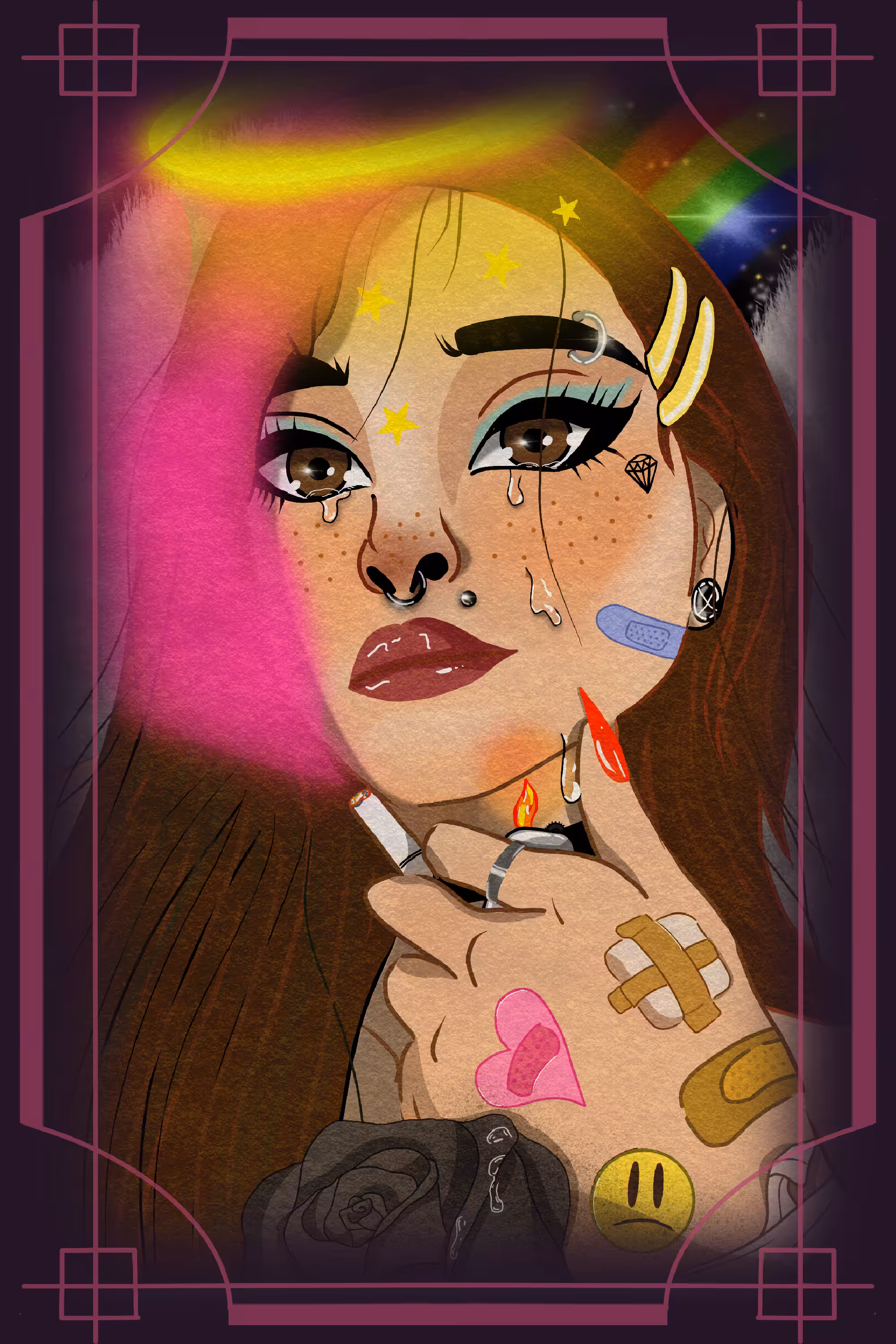 KmCard x broken angel