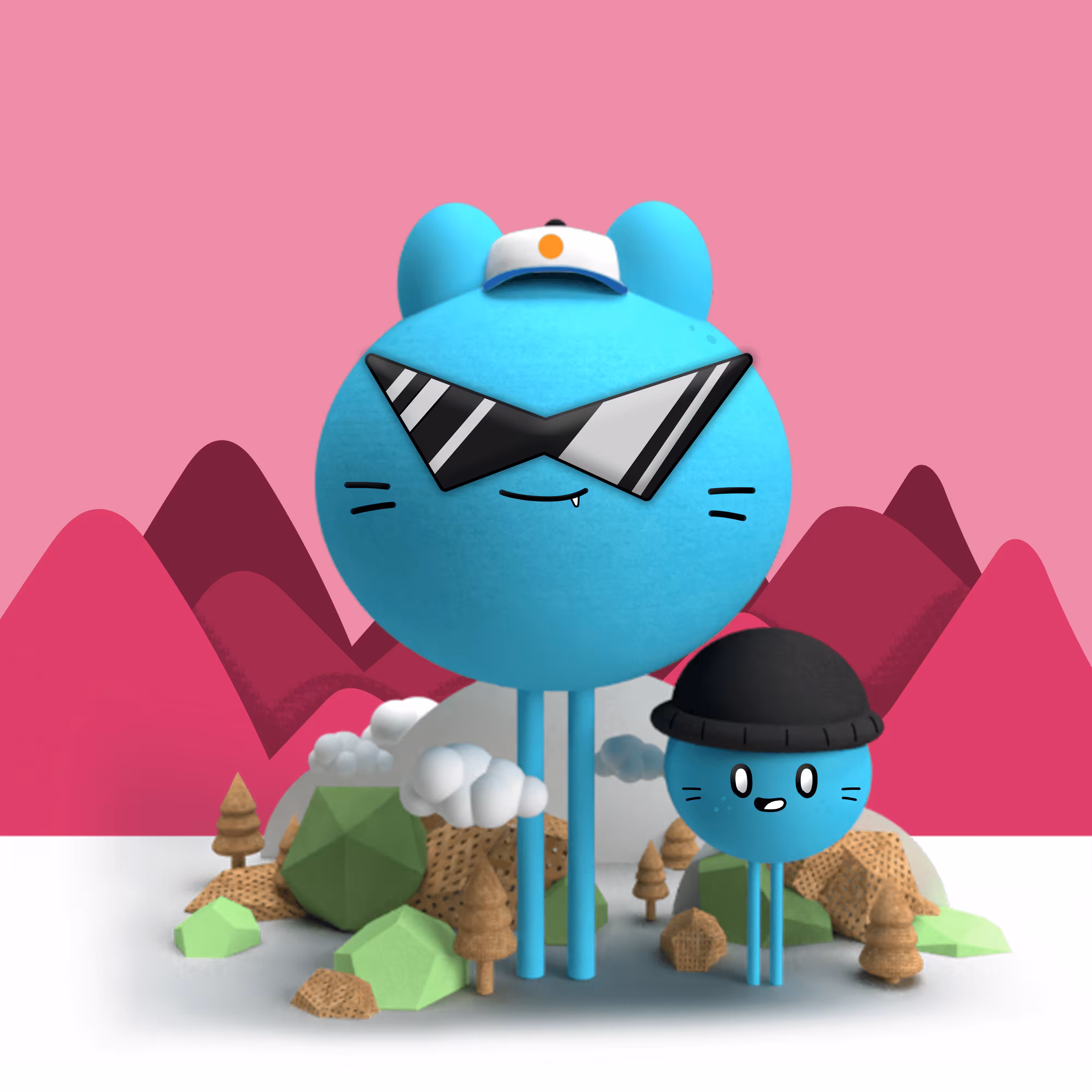 Monster plump x Cool cat