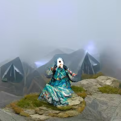 Ai Generated Art: Blindfold