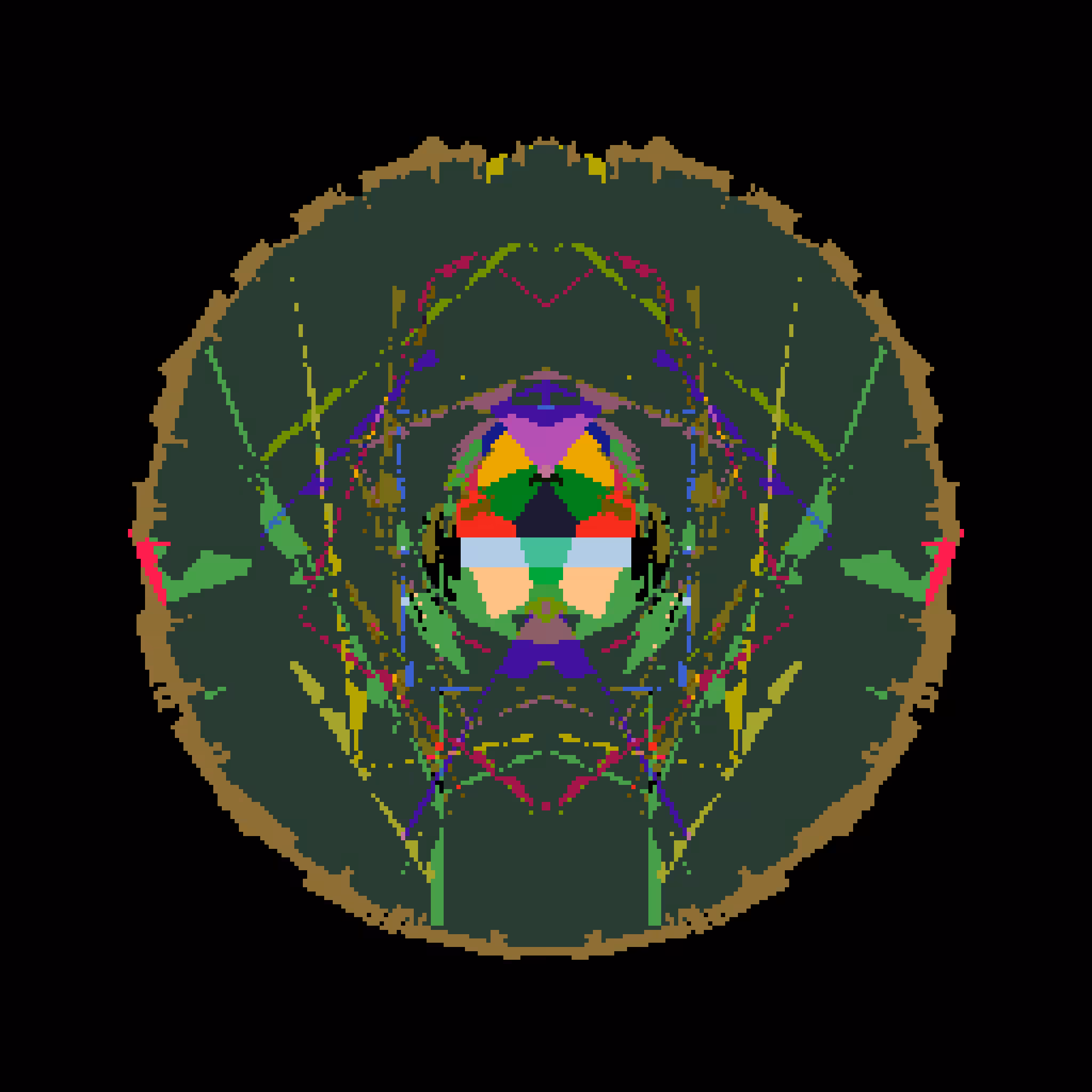 Ideocartography: Planar Slicing Experiment #135