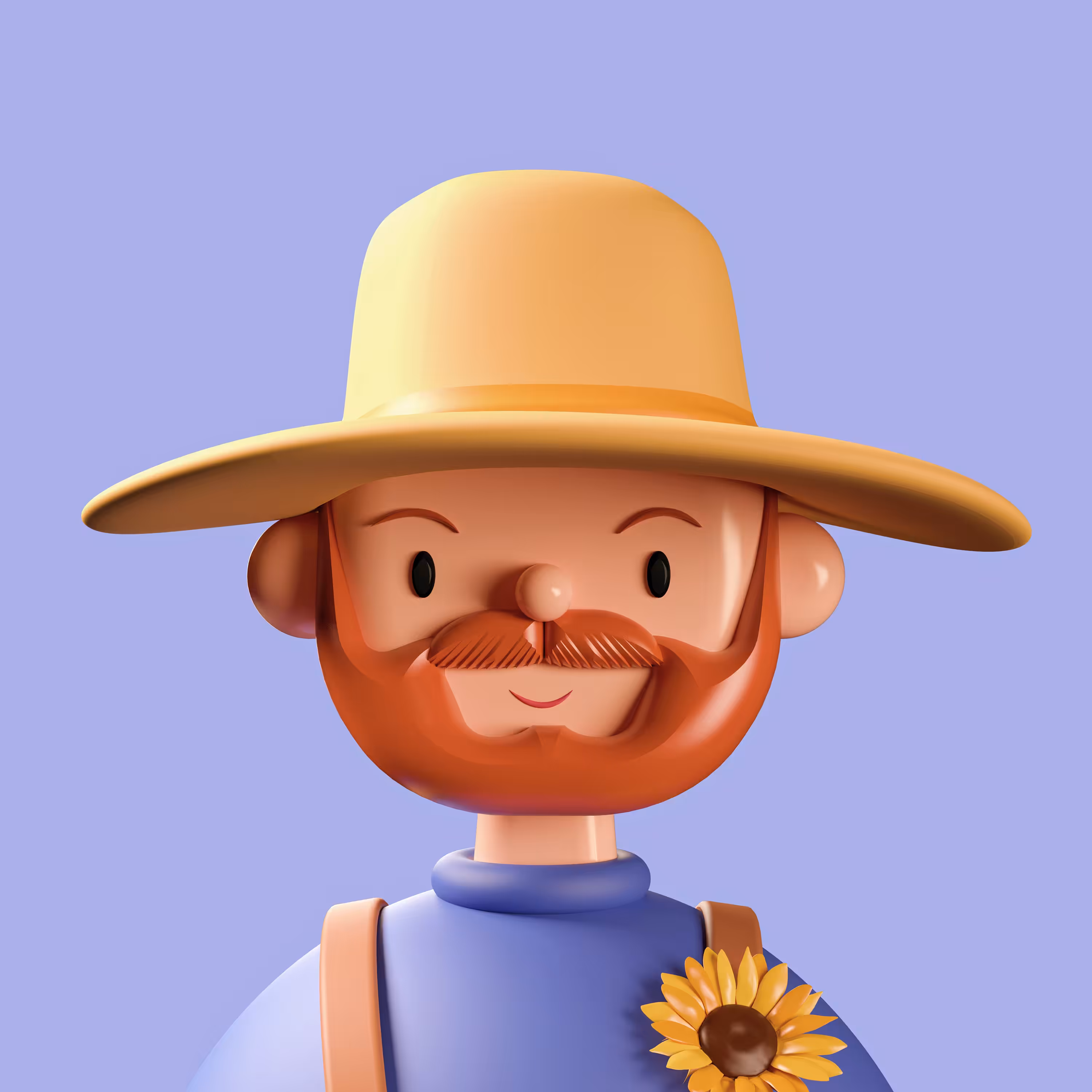 Van Gogh Toy Face