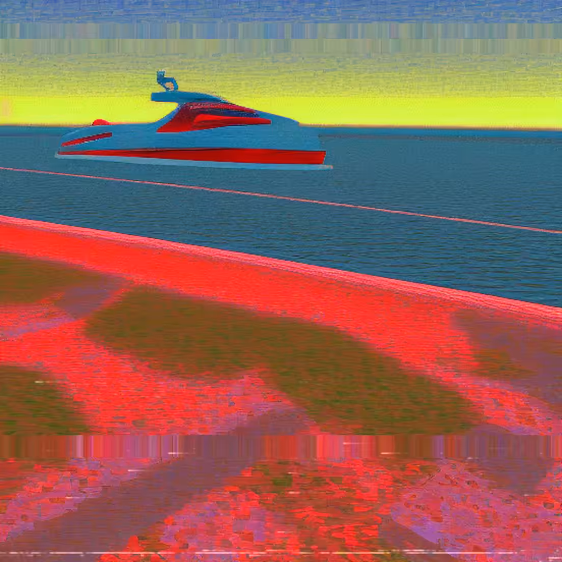 visual artifacts: There are more peculiarities in remote places