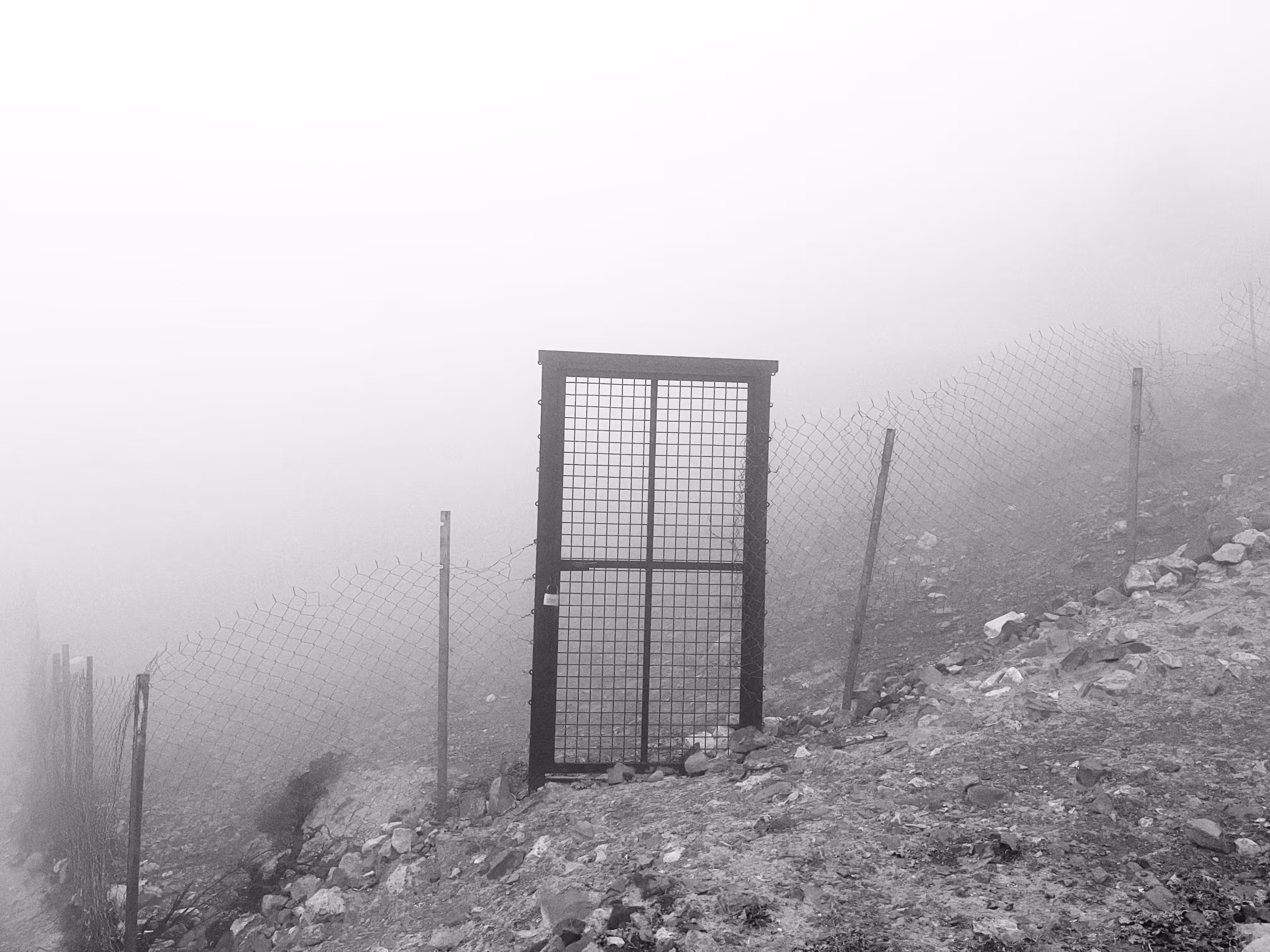 A door to nowhere