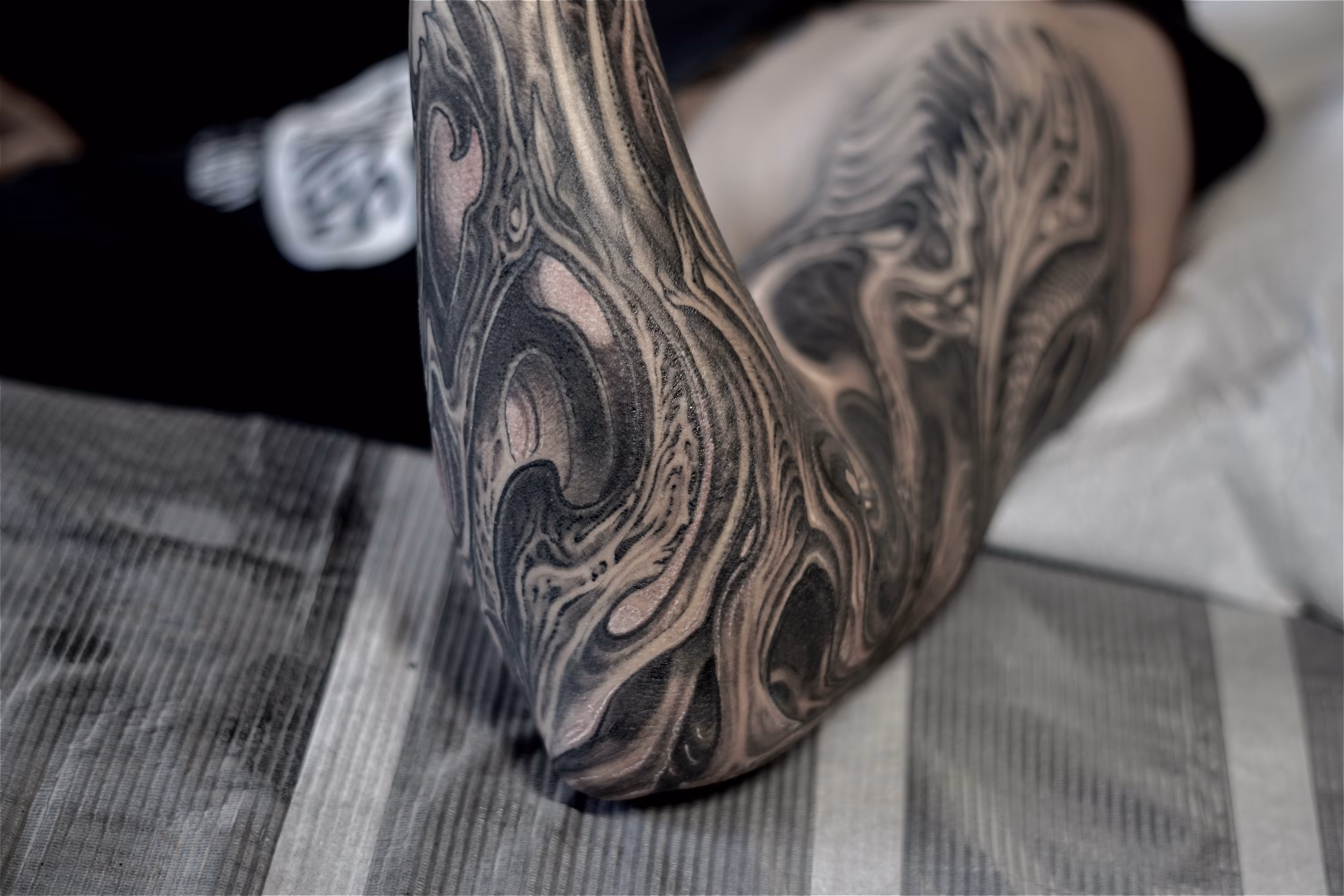 Picture Of A Tattoo Of A Drawing 2