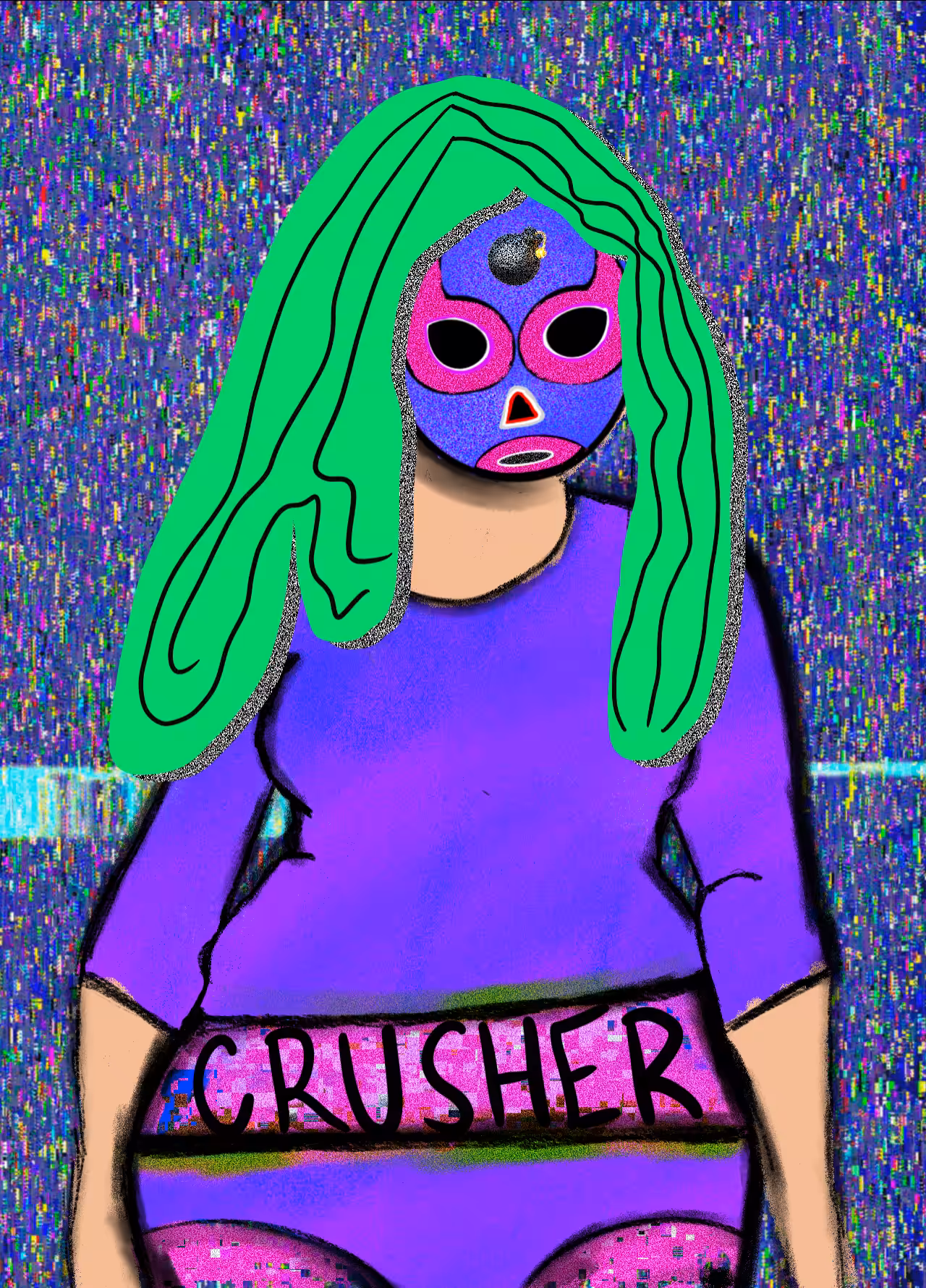 NFT luchadora #78
