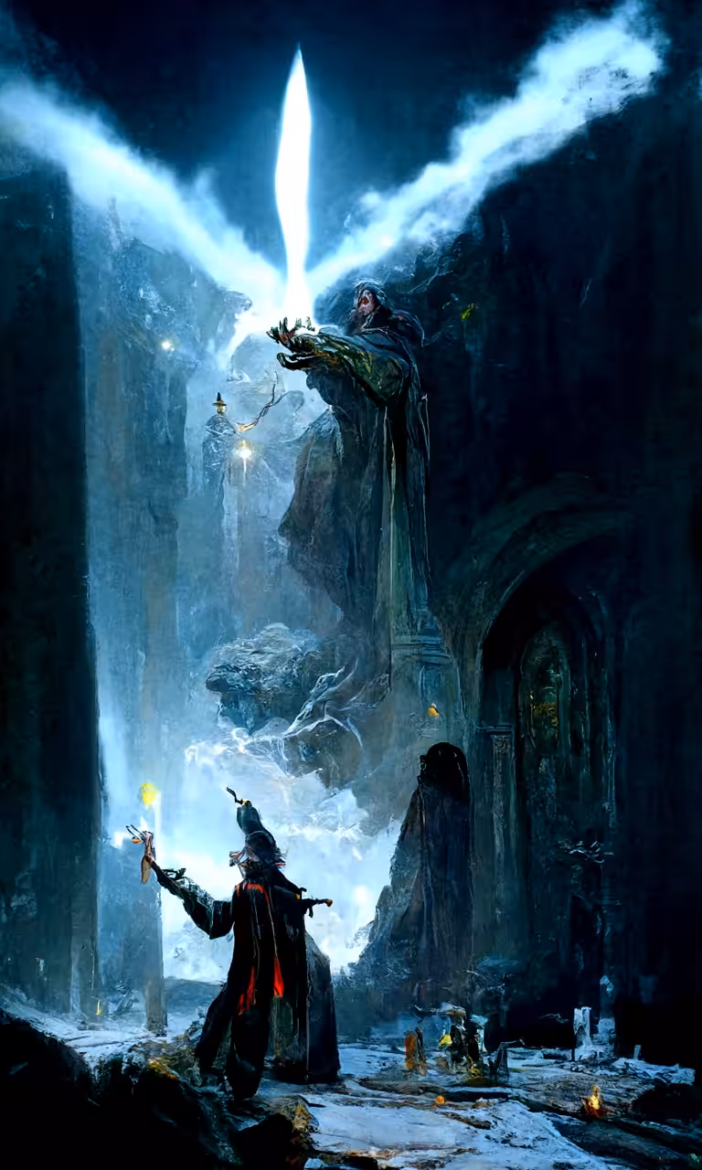 The Sorcerer and the Sacred Light #8