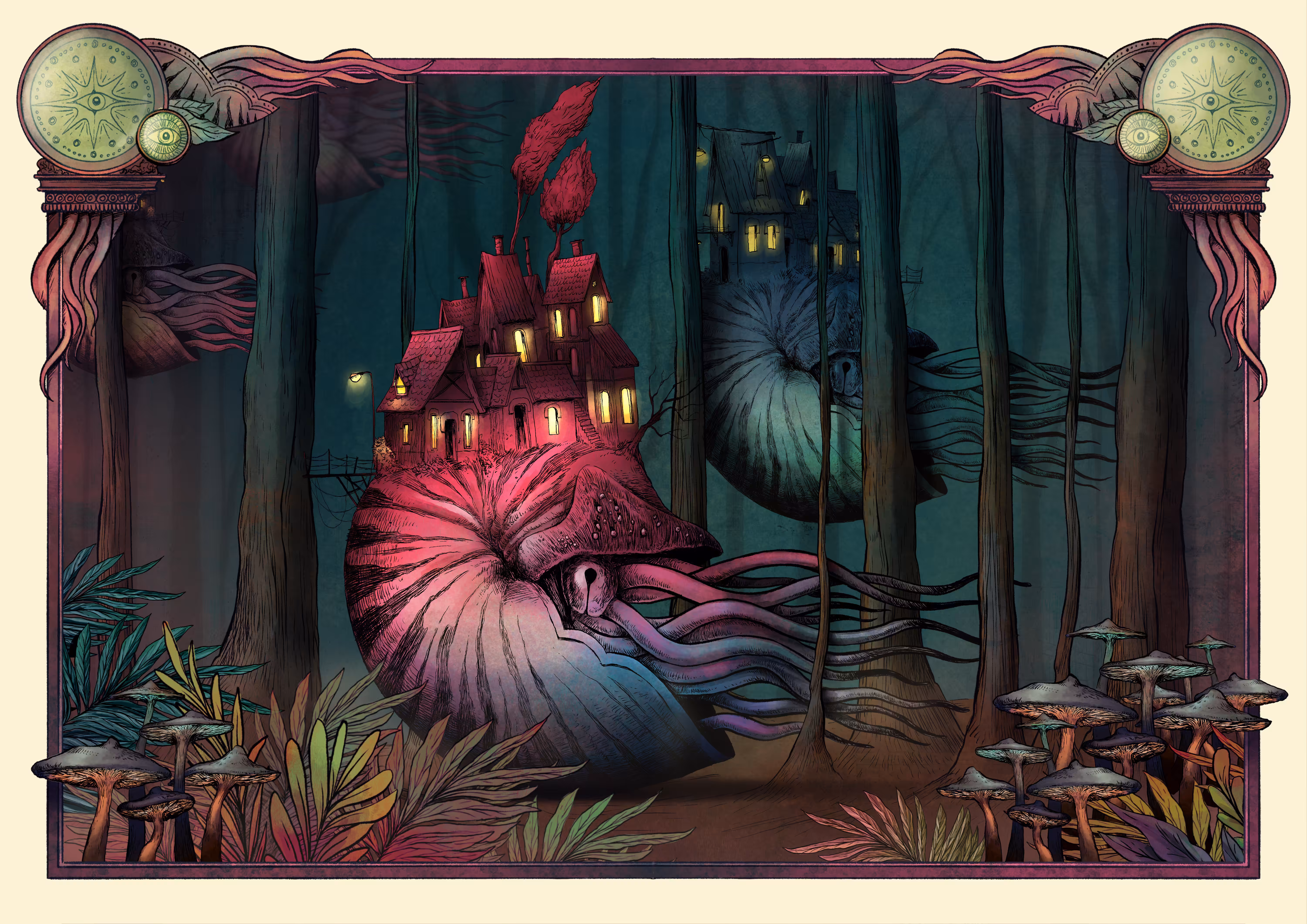 RESIDENTS OF THE MAGICAL OCEAN FOREST