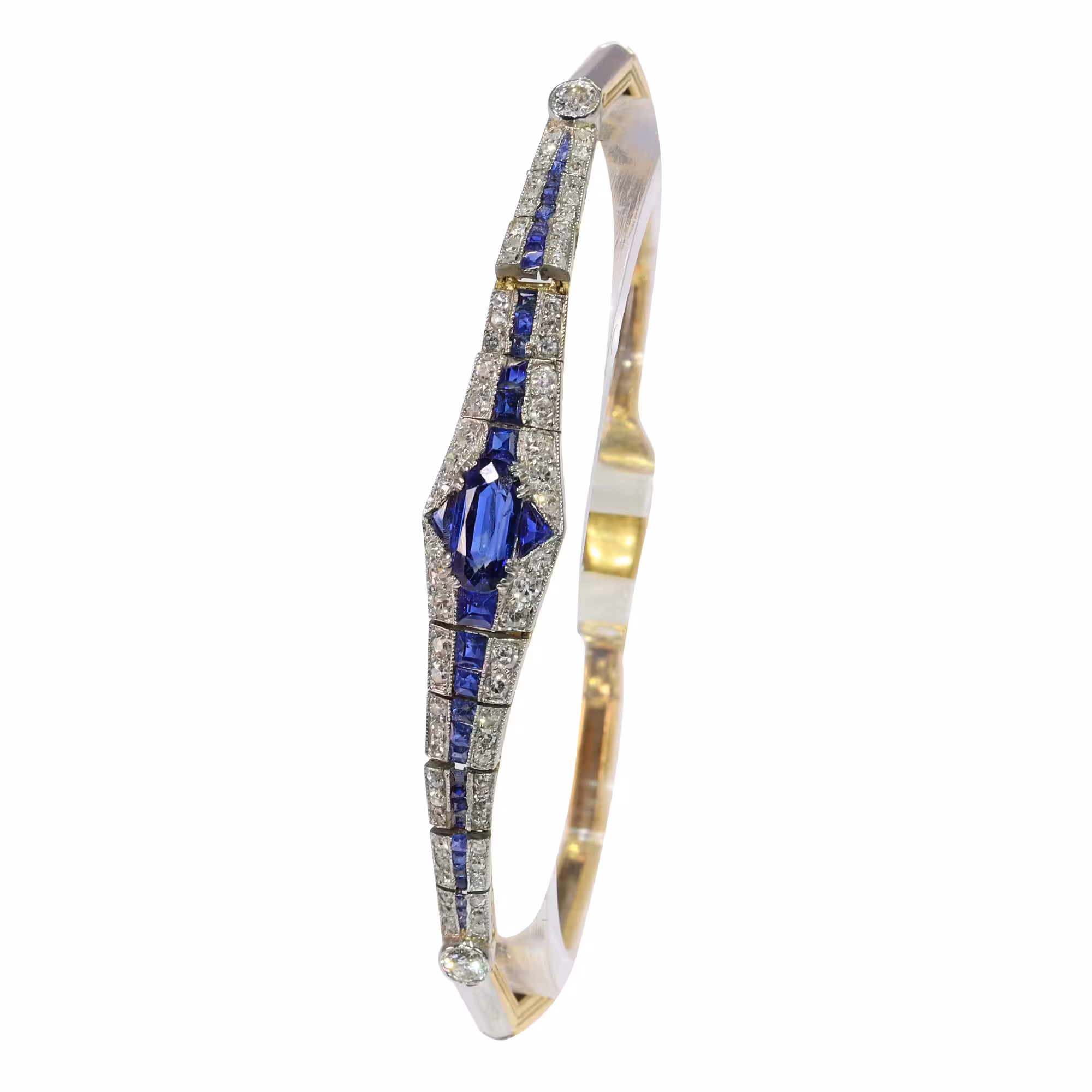 Wrist Candy: A Fusion of Sapphire and Diamonds