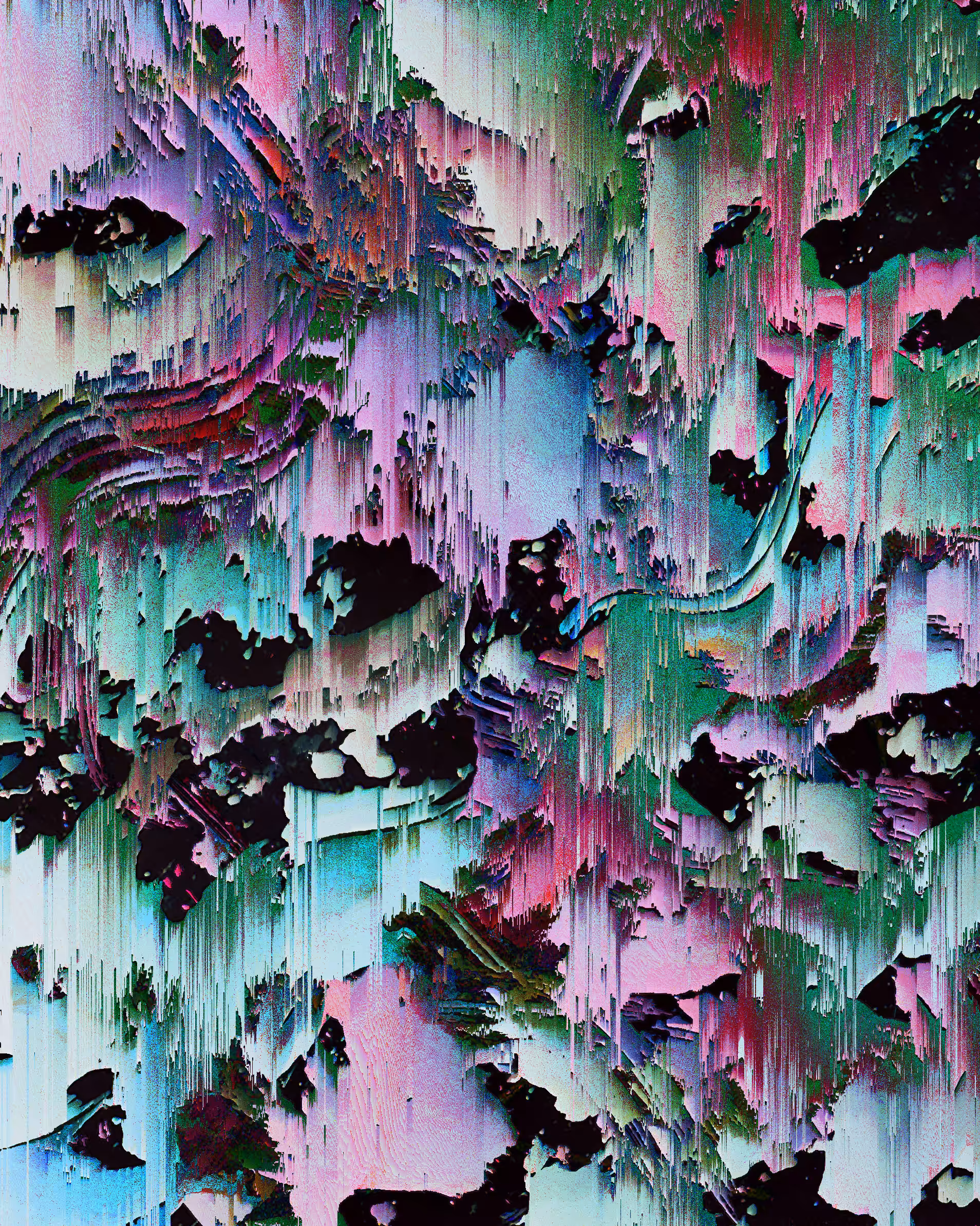Analog Painting to Pixelsorting 448