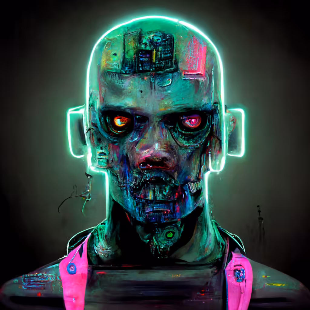 AI Cyber Robot 34