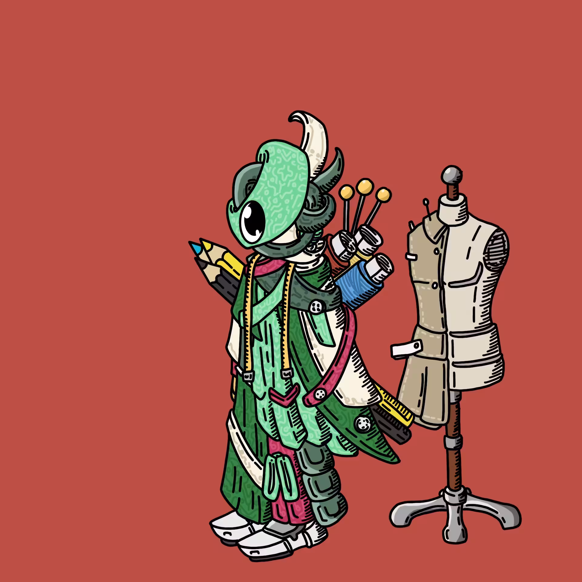 Costumedesigner one eyed guy #00444