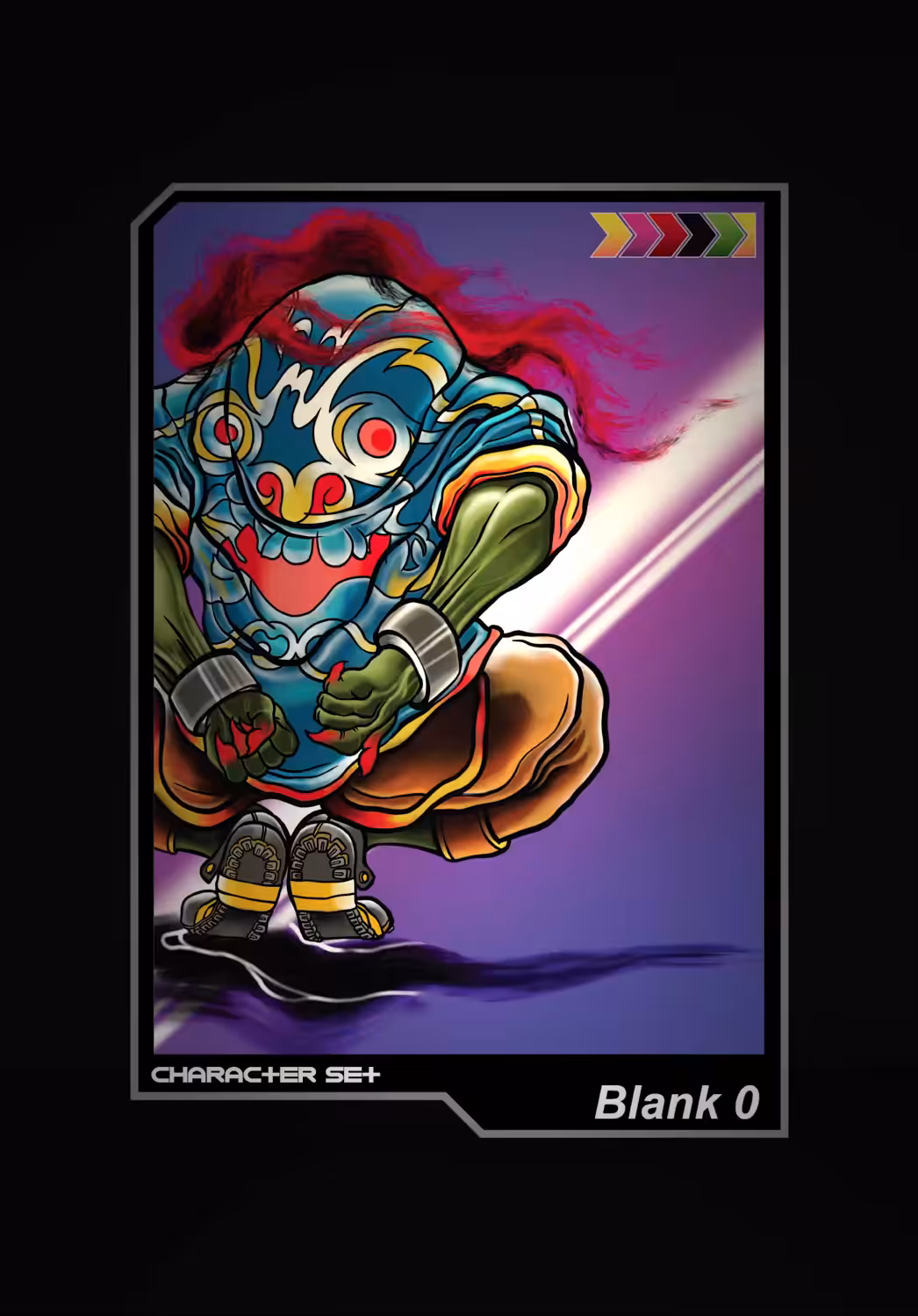 King of Alien Fight: Blank O [N-Purple]