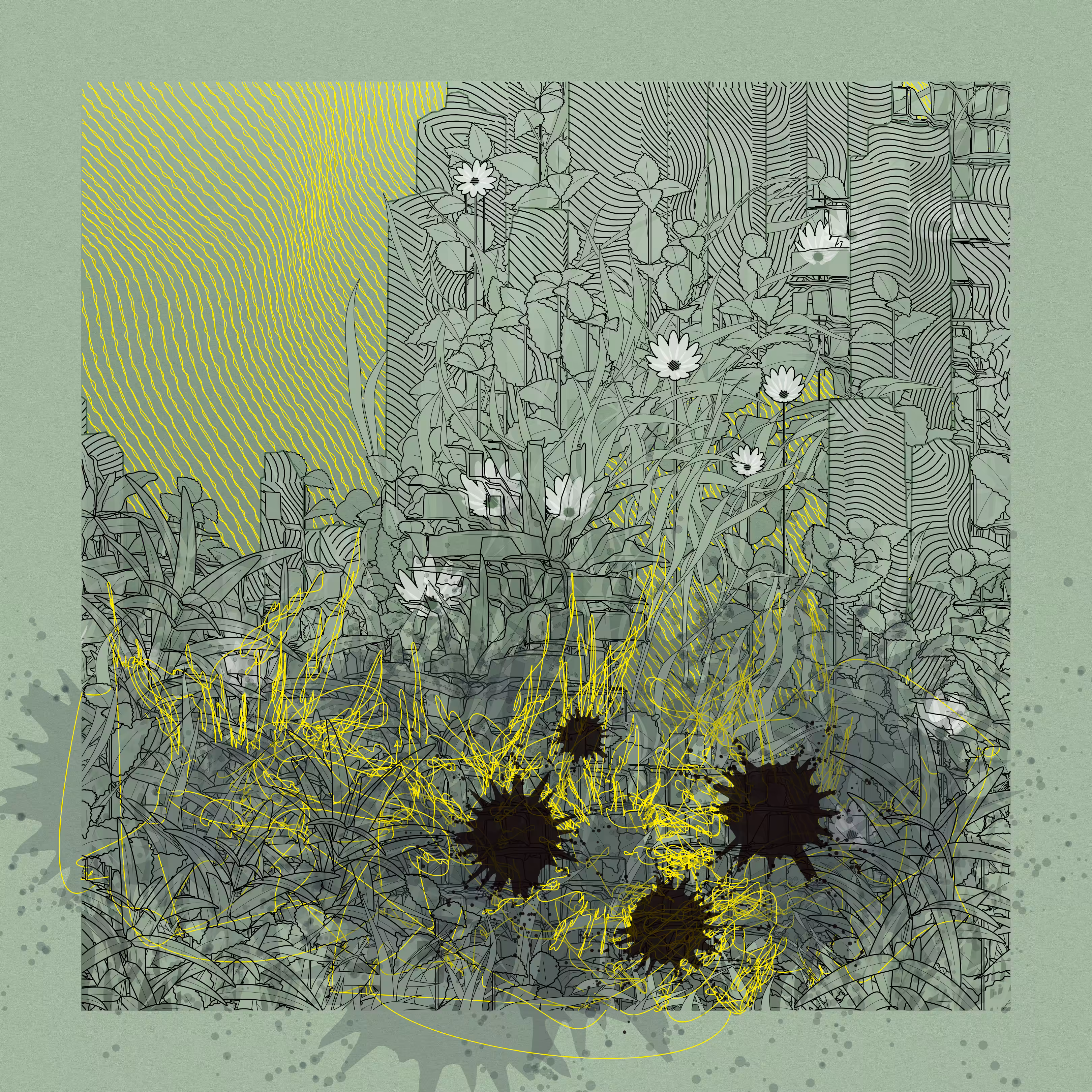 Landscape with Carbon Capture #7338