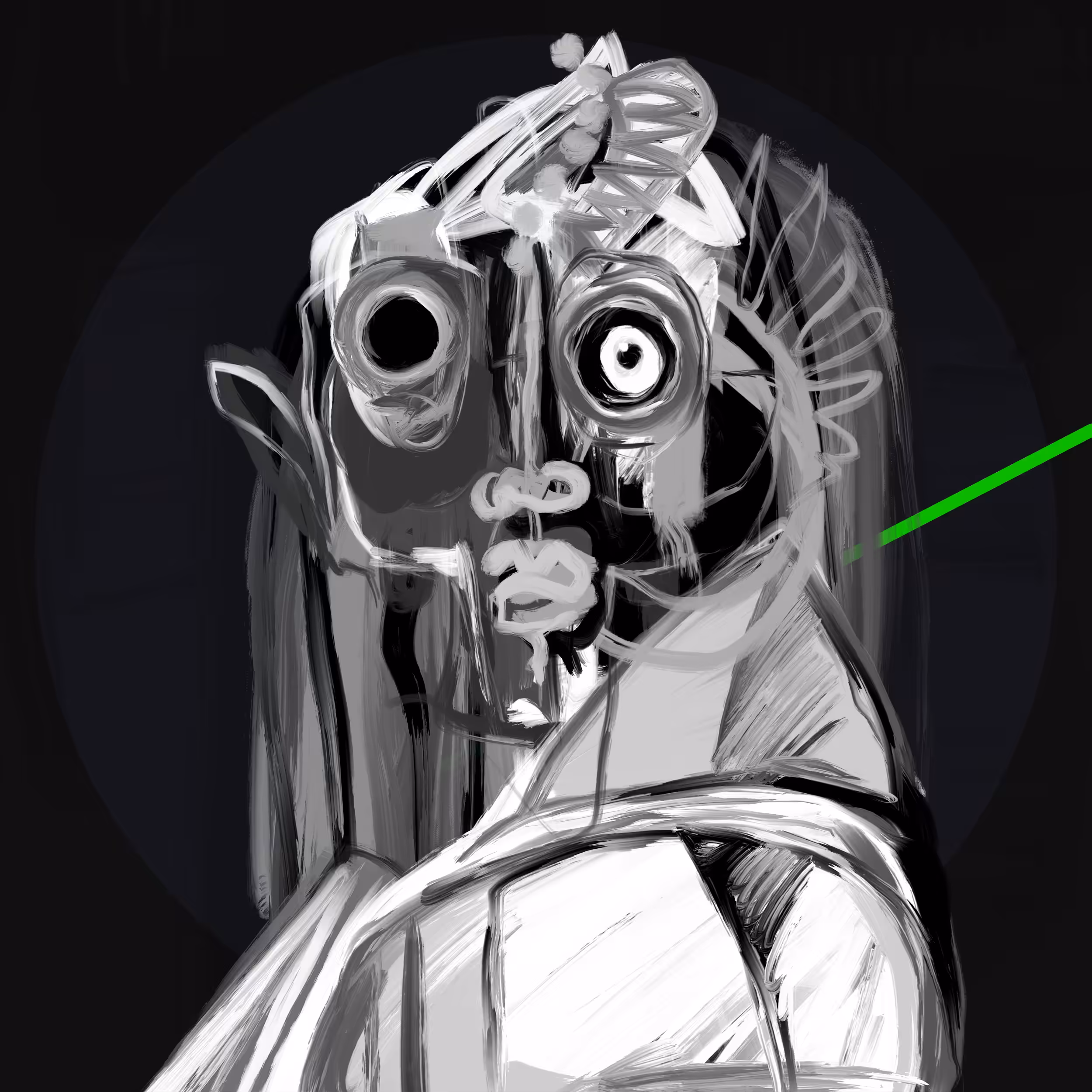 The Unknown Painter (Silver) #222
