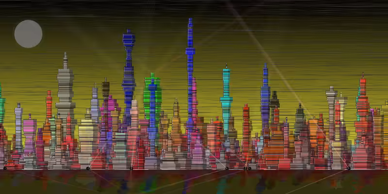 Fictional Cityscapes #110