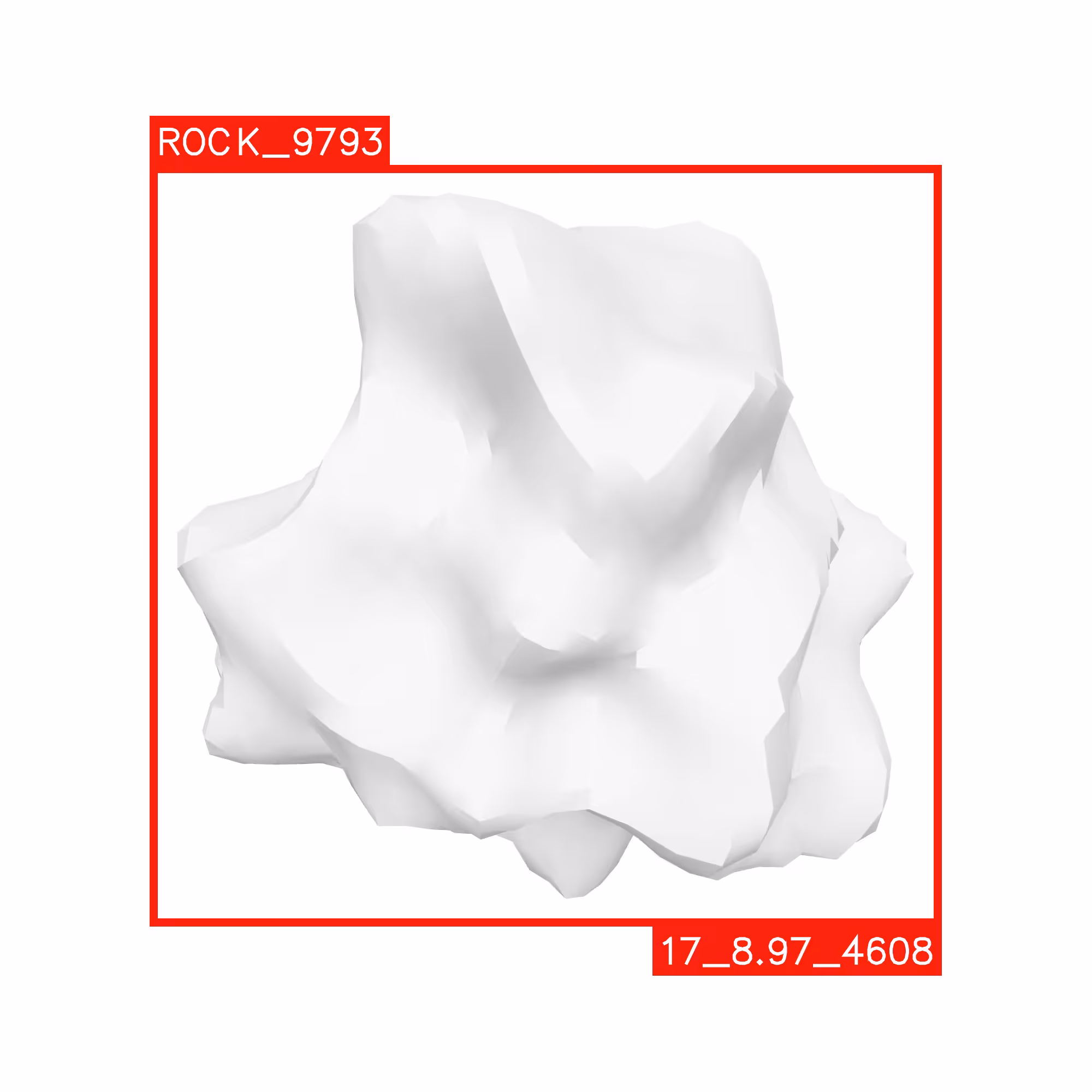 UNSHADED ROCKS: ROCK 9793
