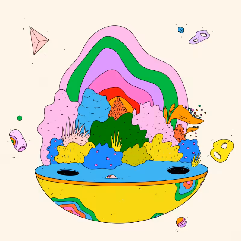 🌈🌴🪐 #143