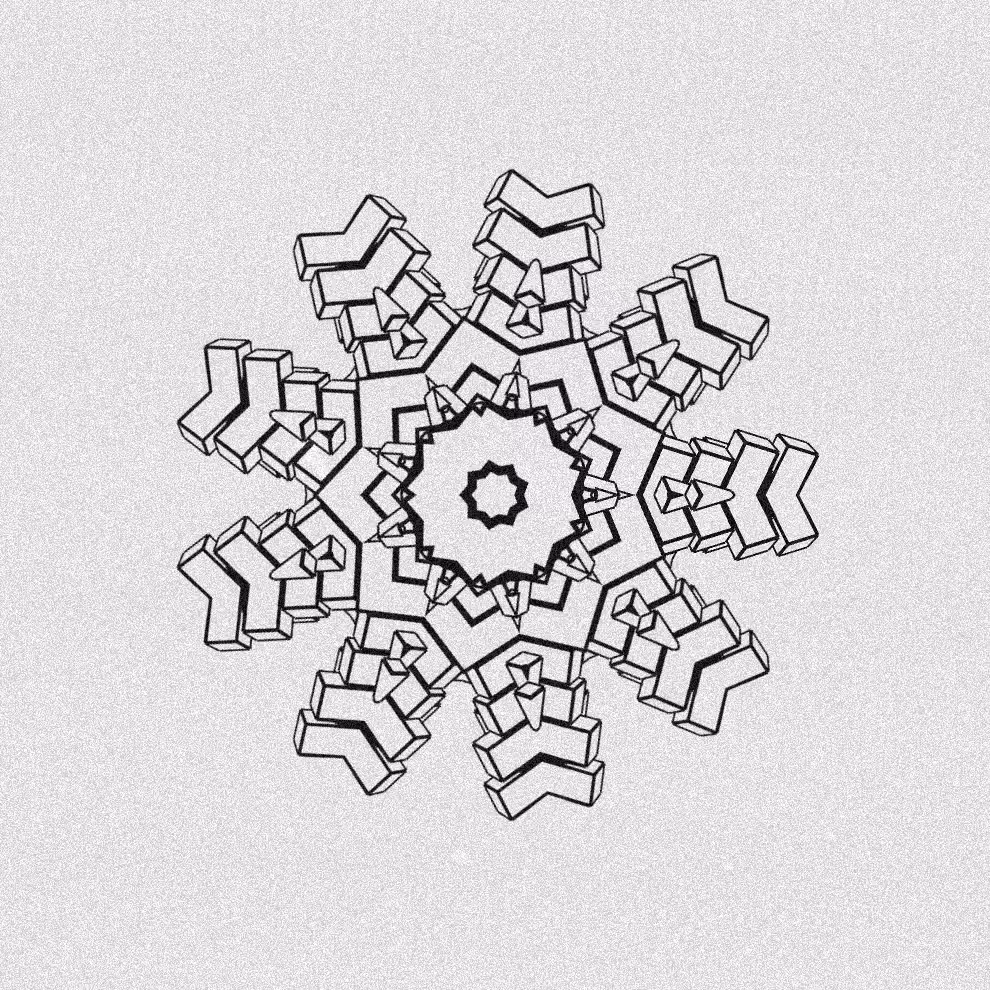 Monochrome Kaleido #462