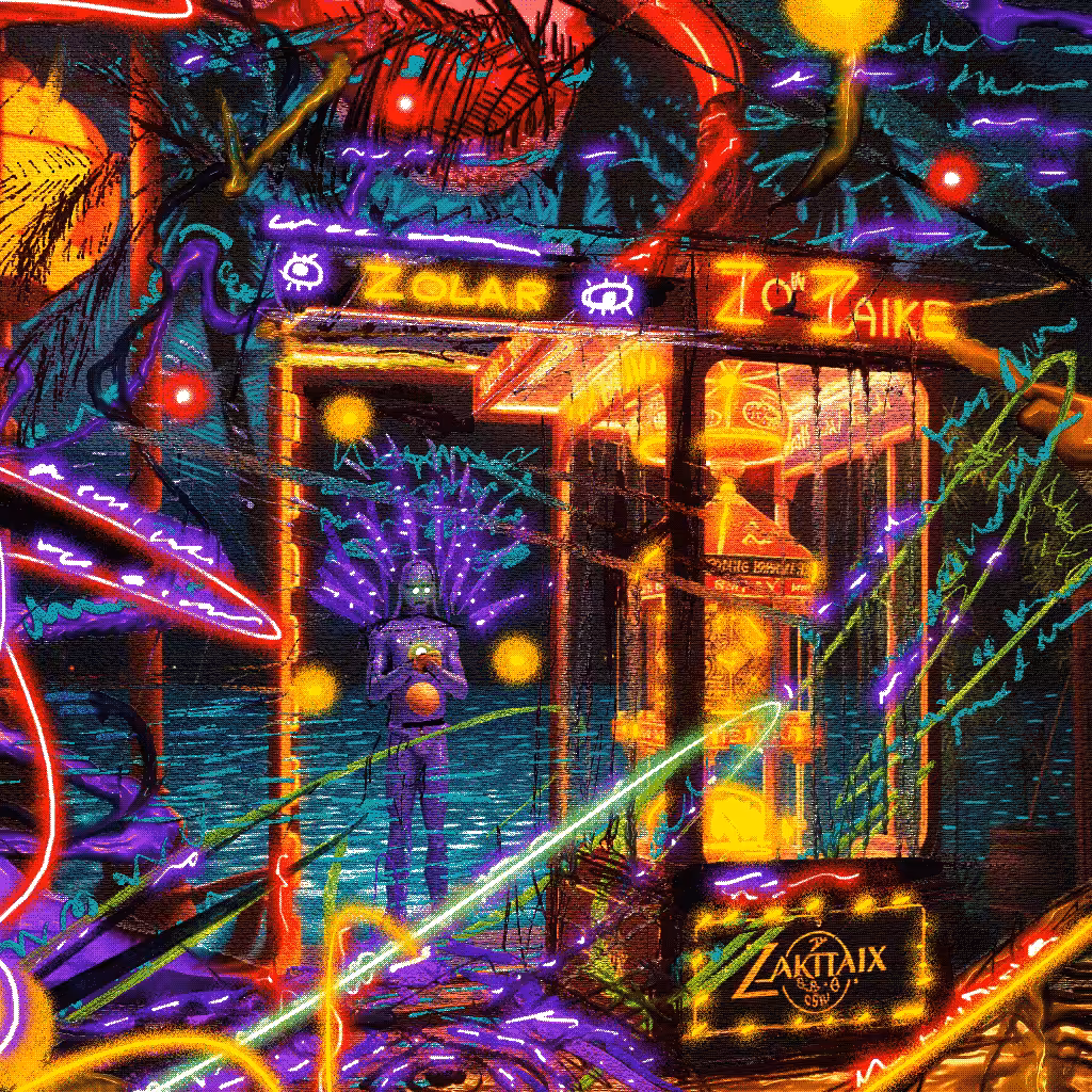 ZAKITA, animatronic fortune teller kiosk