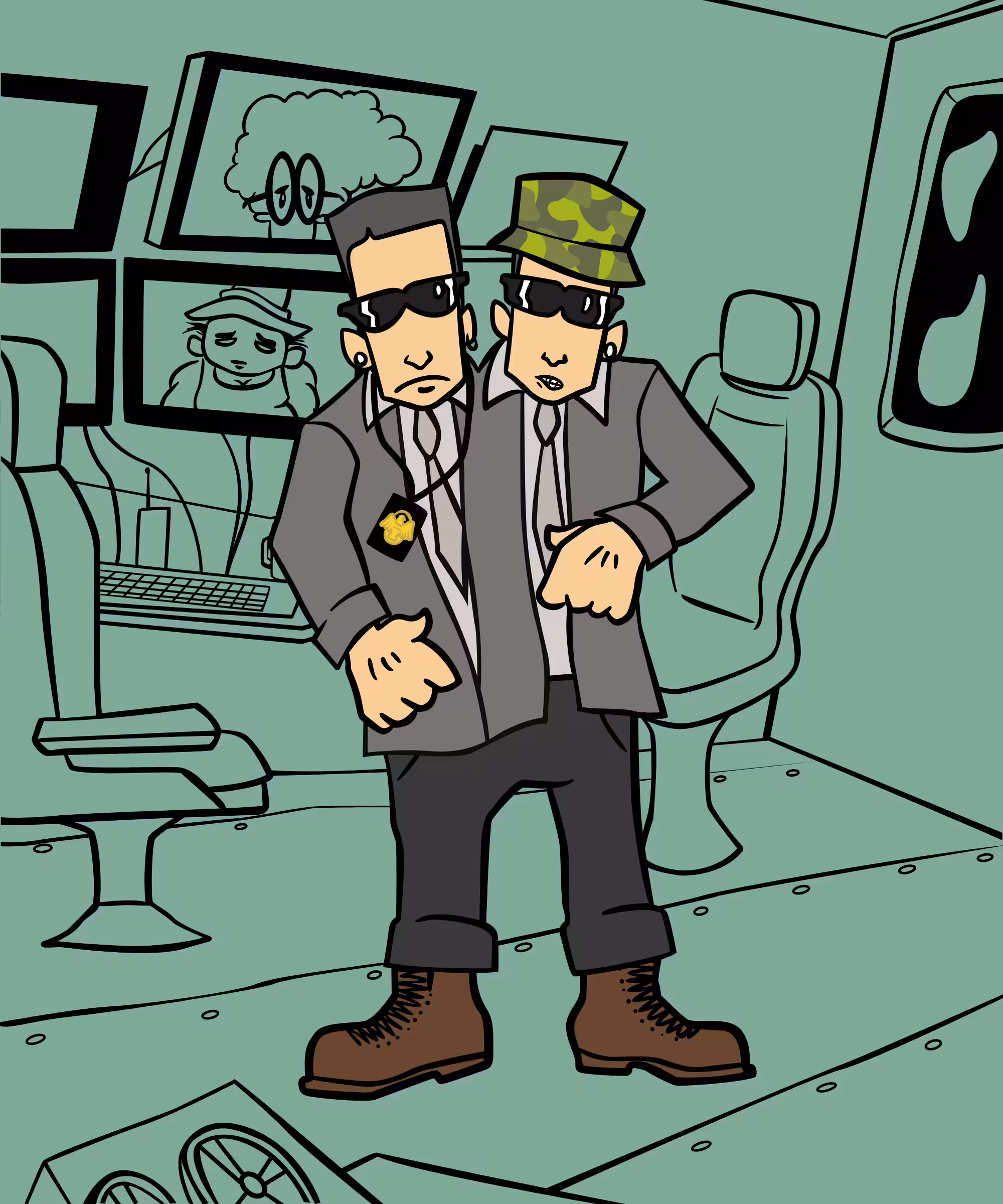 Agents Brown and Knows #420
