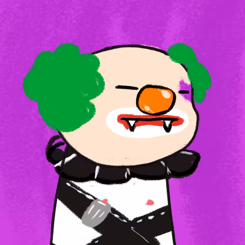 Peculiar clown #57