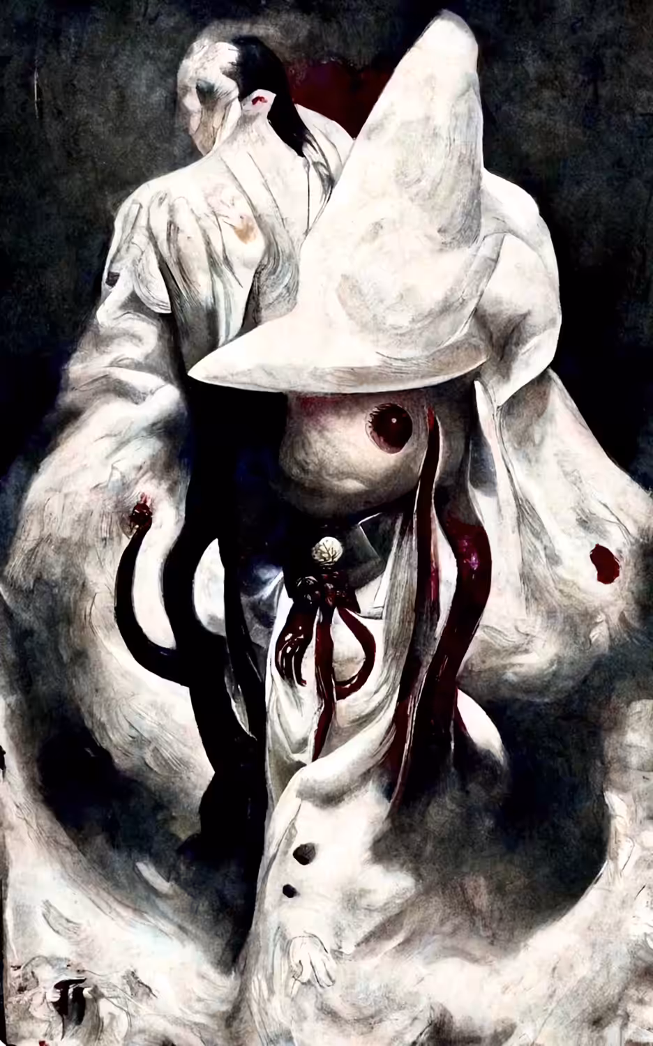 The Lost Doll - Ukiyo e white Mage