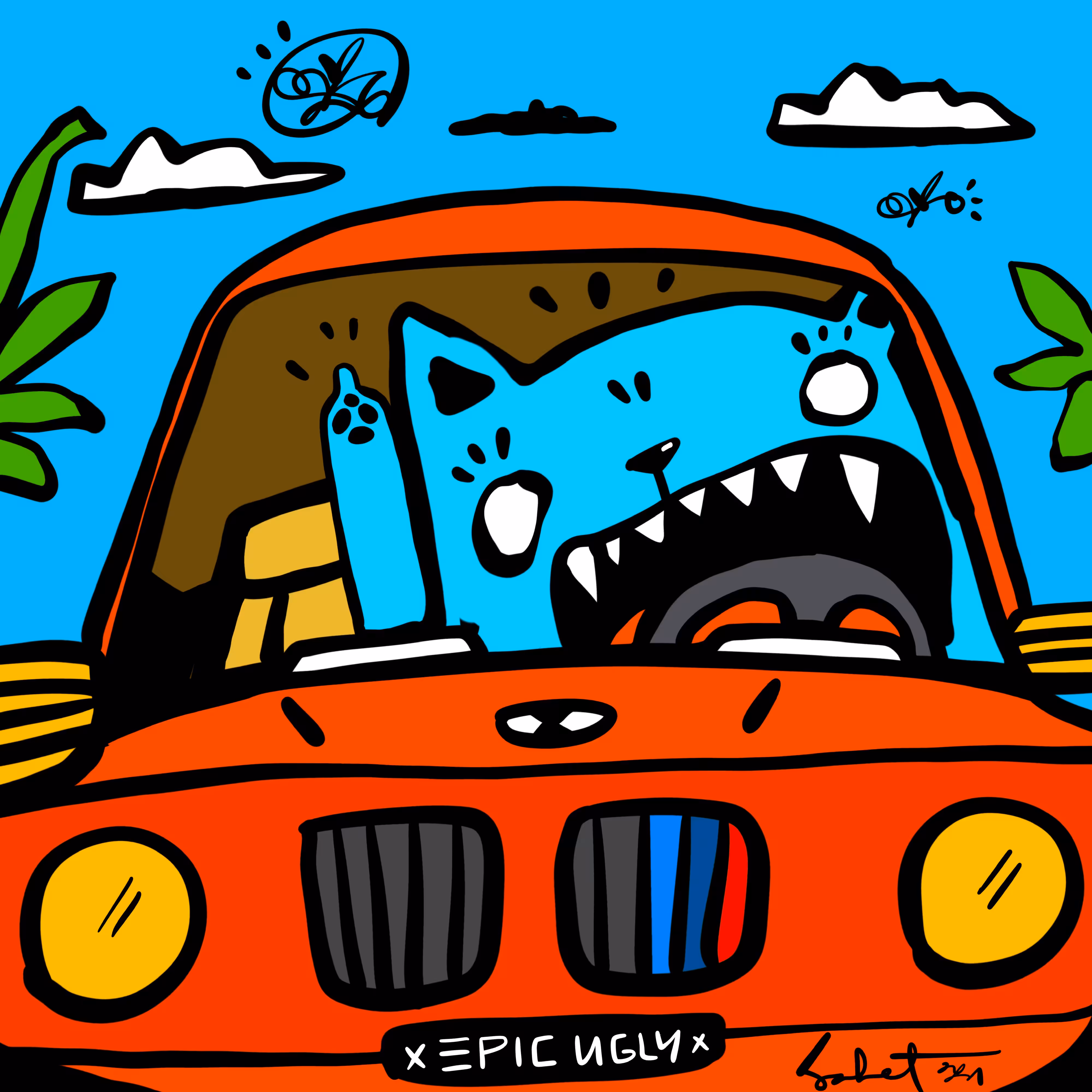 Ugly Kitties by Sabet #72 (Epic #1)