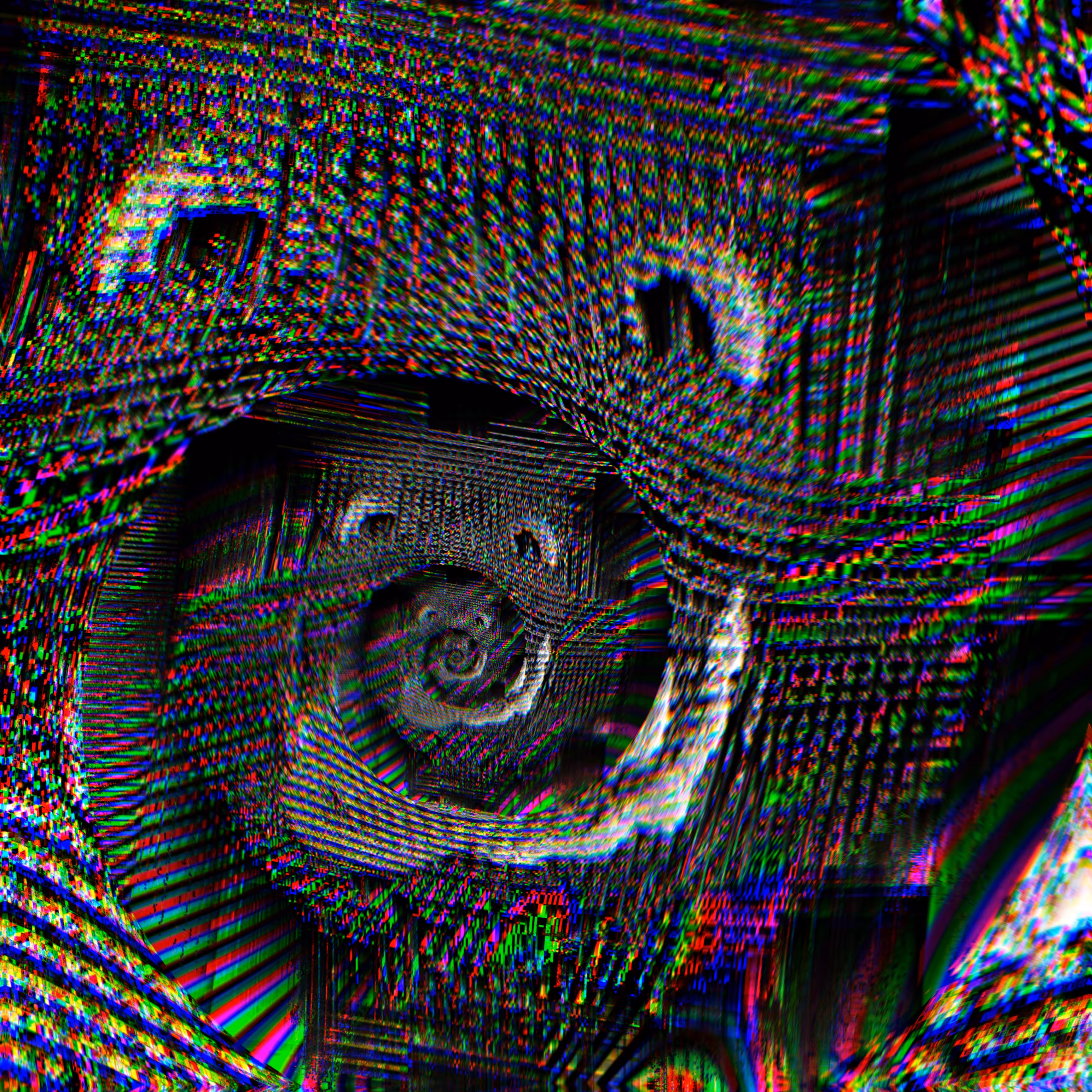 Glitchy Gob Spiral