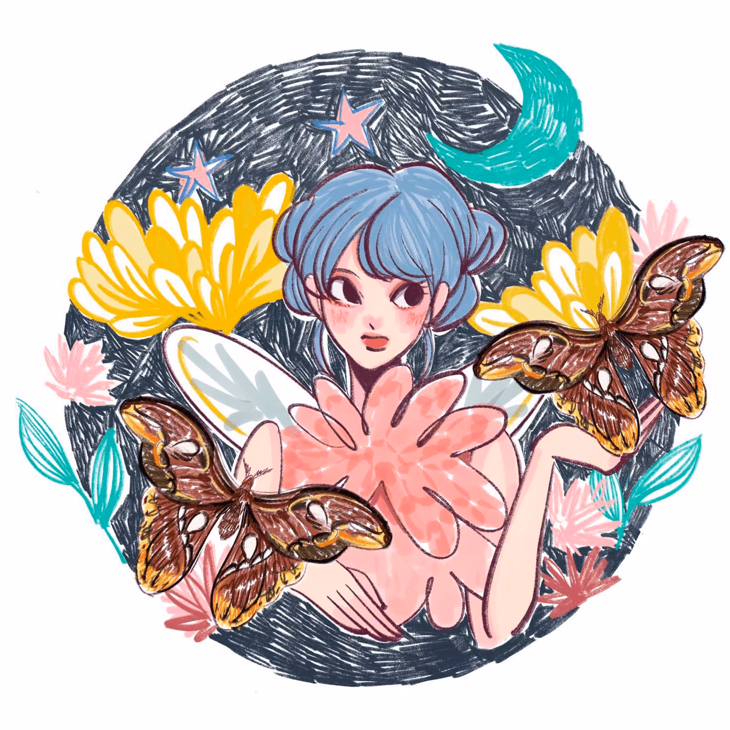 Midnight Atlas moth